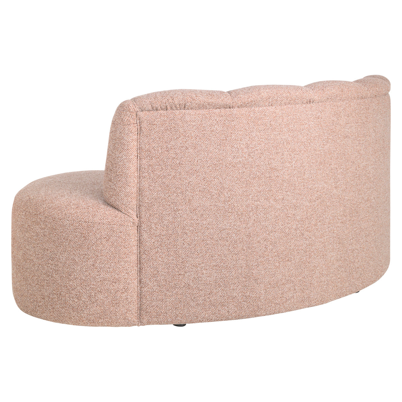 Dining bench Landmark customized open end right round - fully upholstered