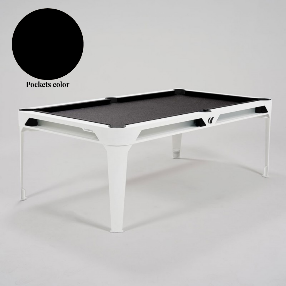 Outdoor Pool & Dining Table 7FT White