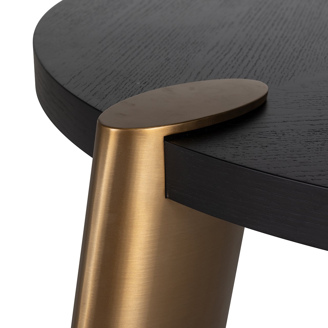 Salontafel Brody 100Ø (Antraciet)