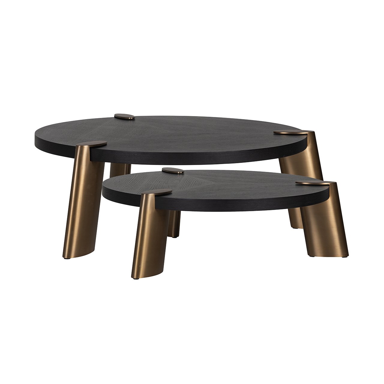 Salontafel Brody set van 2 (antraciet)