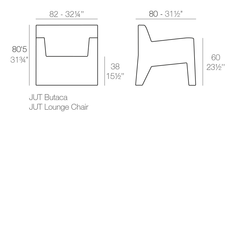 Jut Lounge Chair