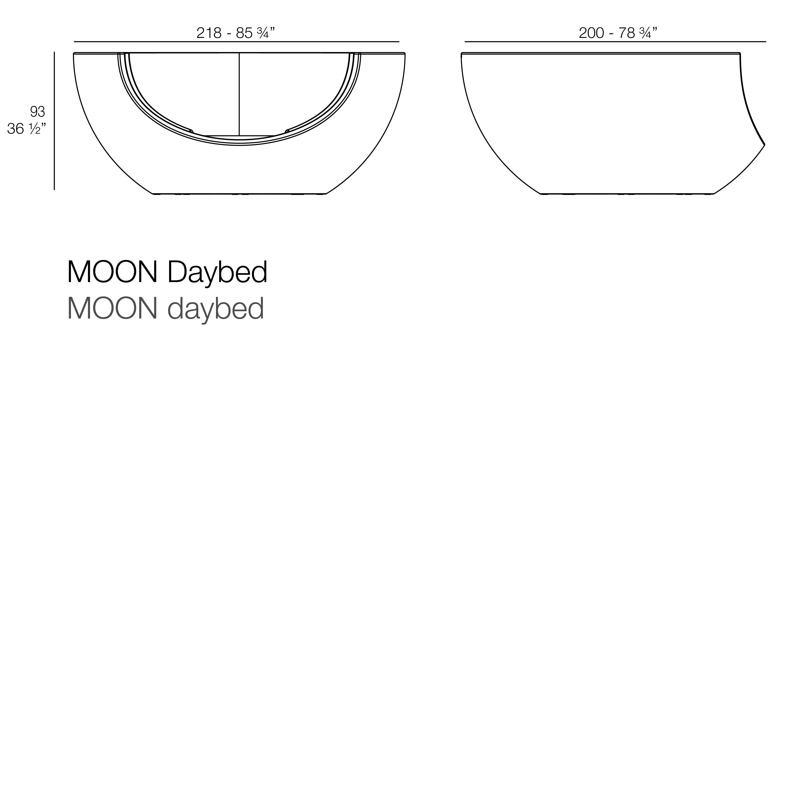 Ulm Moon Daybed