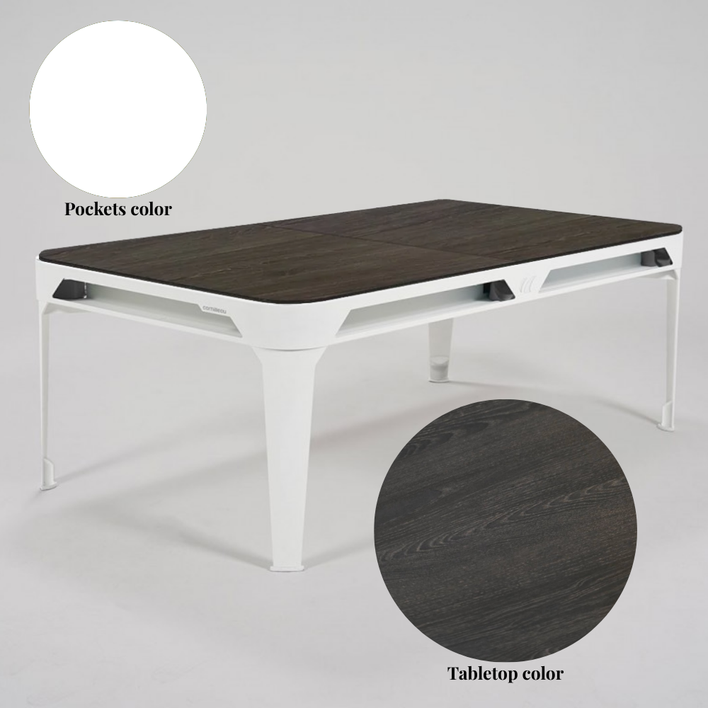 Outdoor Pool & Dining Table 7FT White