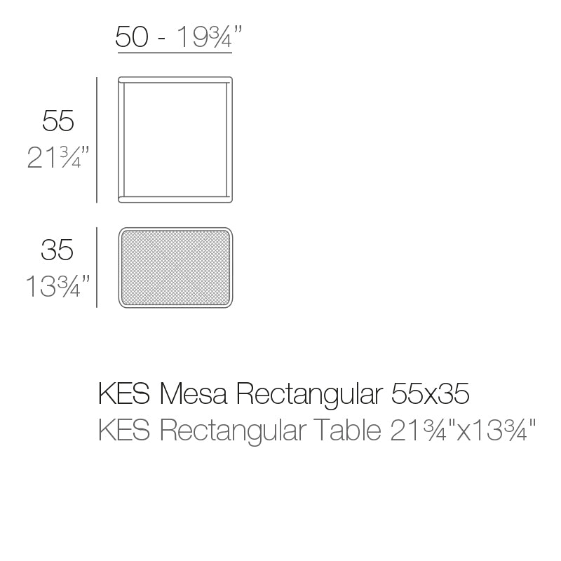 Kes Table 50X35X55