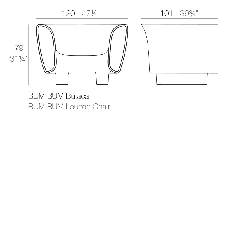 Bum-Bum Lounge Chair