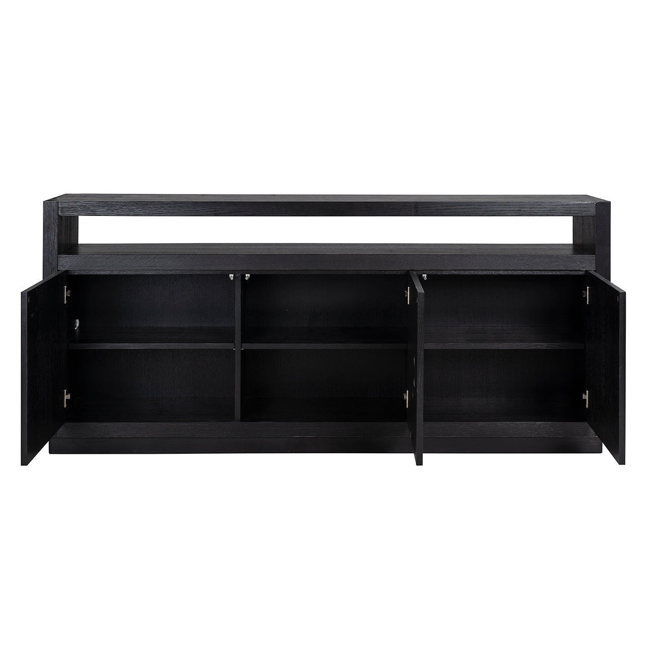 Dressoir Oakura 3-deurs (zwart)