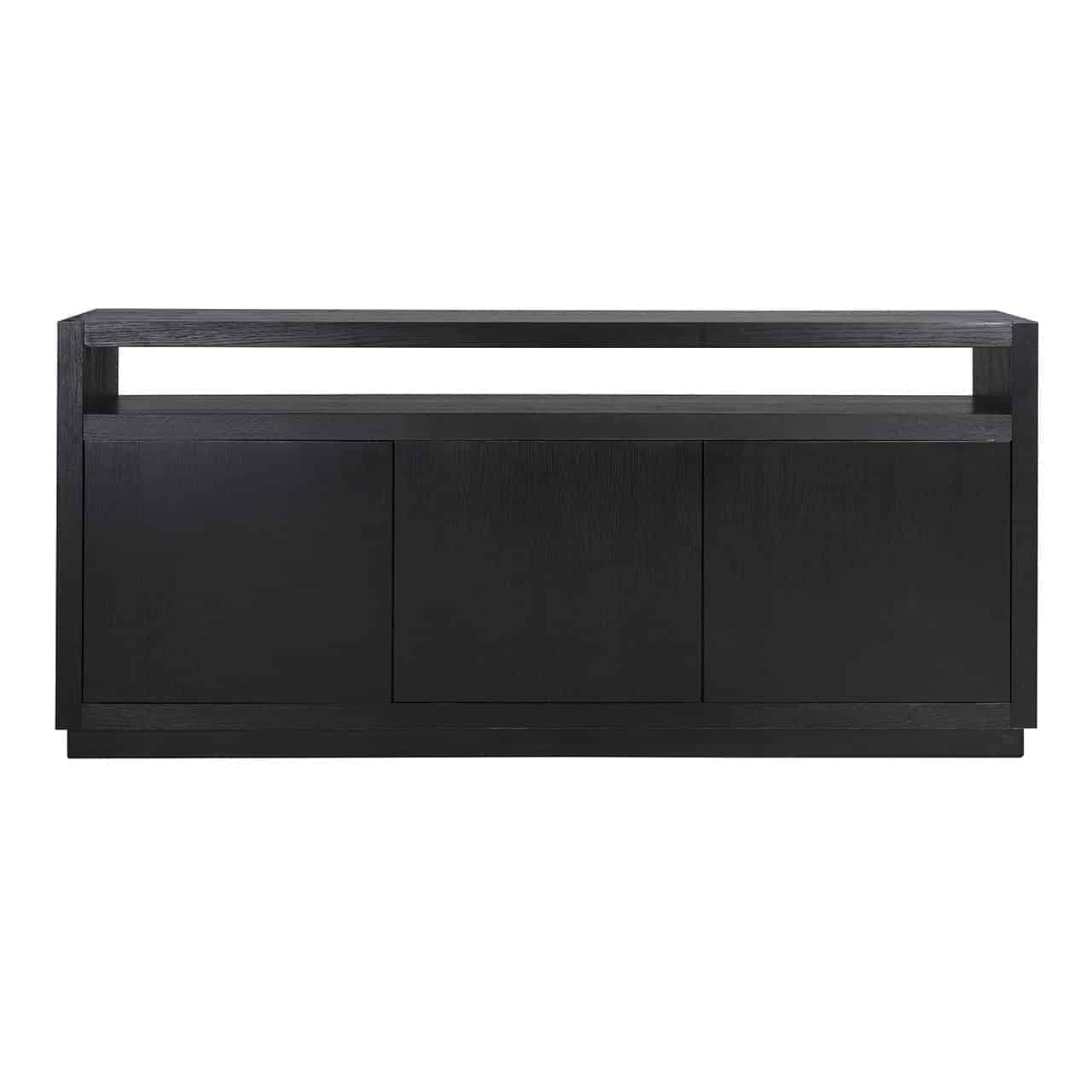 Dressoir Oakura 3-deurs (zwart)
