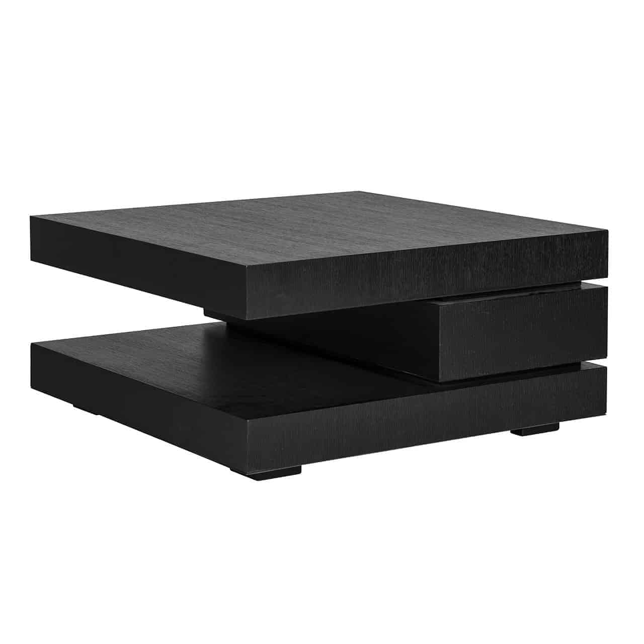 Salontafel Oakura blok C (Zwart)