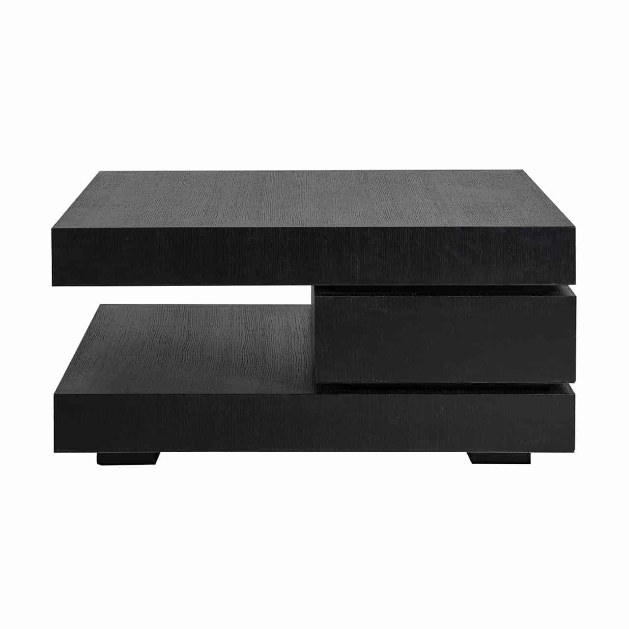 Salontafel Oakura blok C (Zwart)