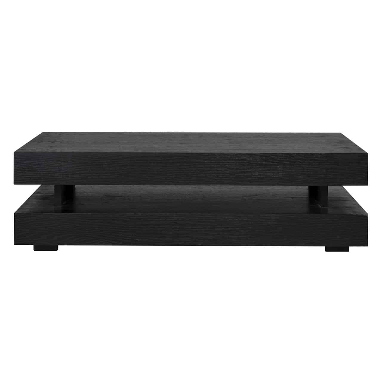 Salontafel Oakura blok H (Zwart)