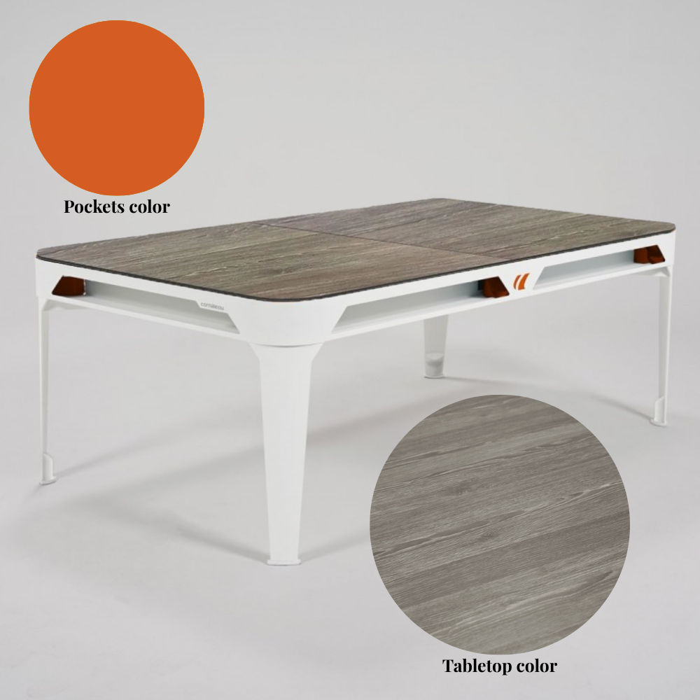 Outdoor Pool & Dining Table 7FT White