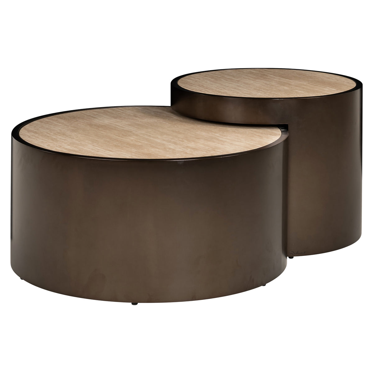Coffee table Ronson beige (Set of 2)