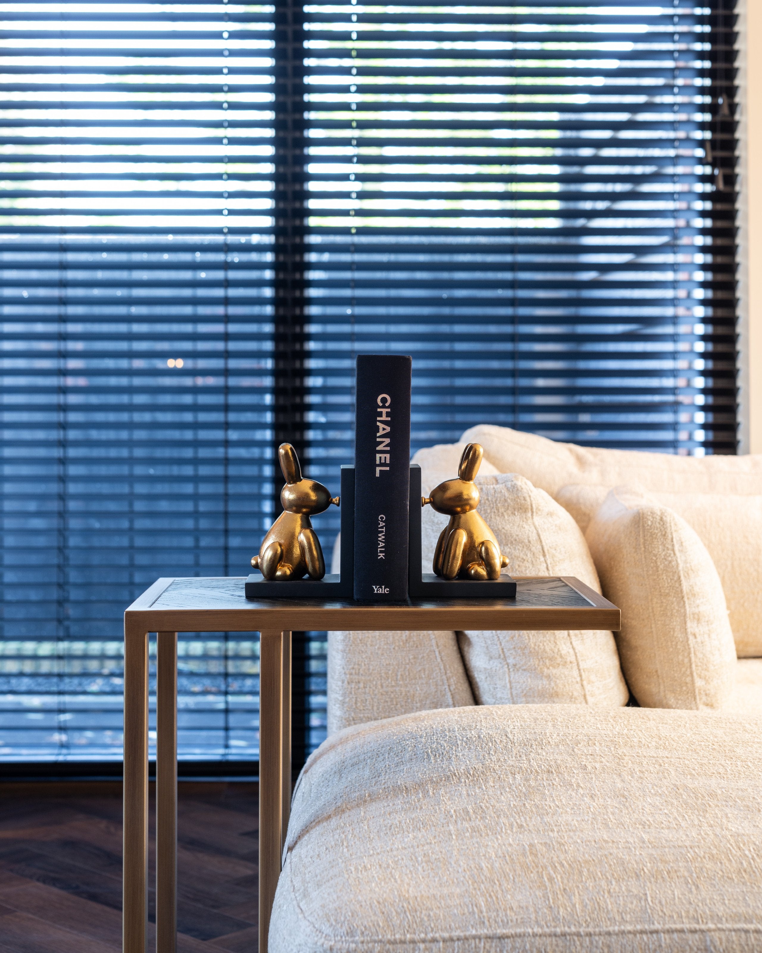 Sofa table Blackbone Brass black rustic