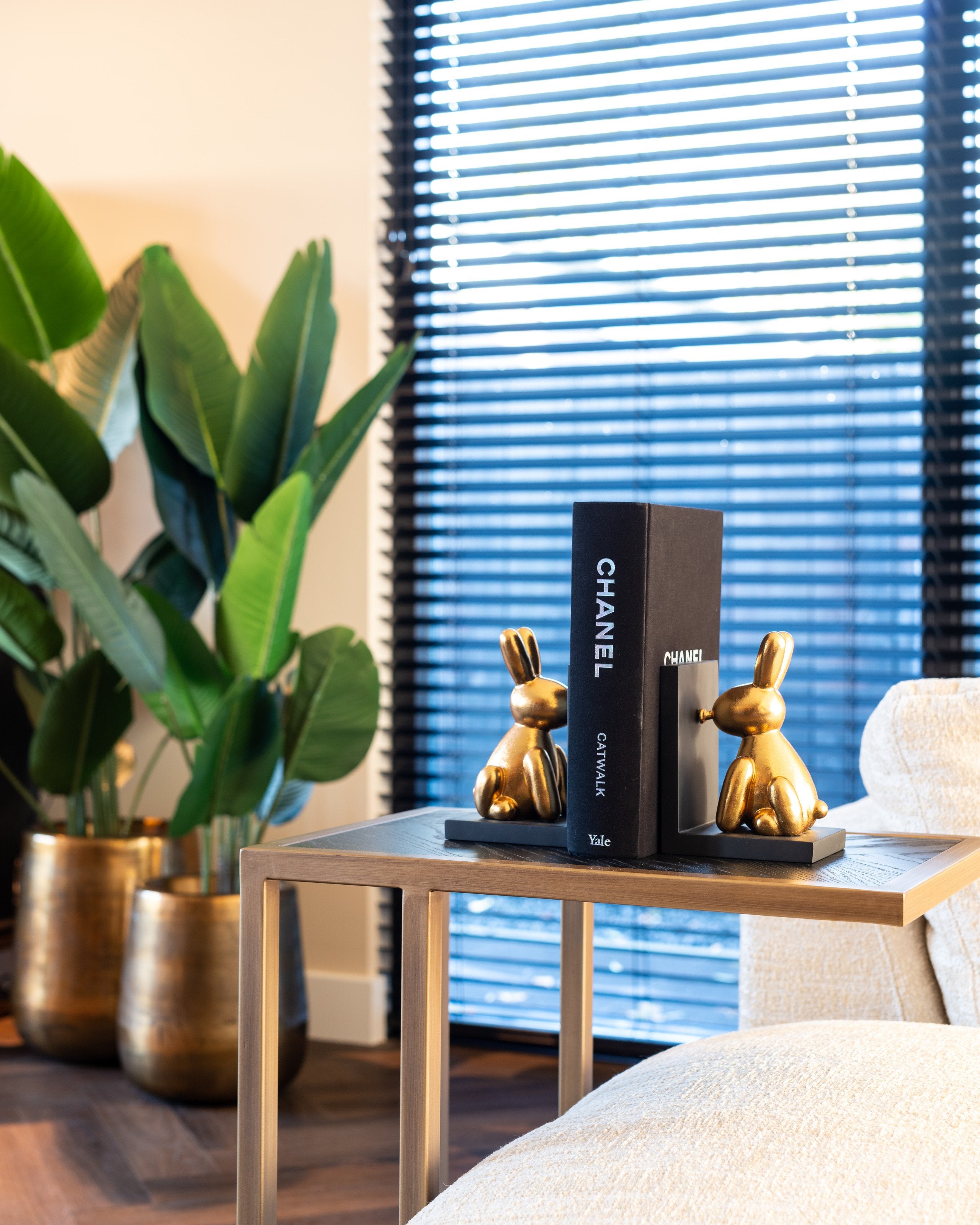 Sofa table Blackbone Brass black rustic