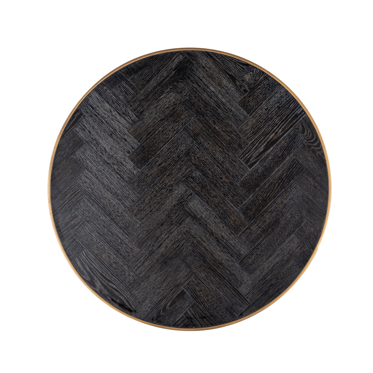 Coffee table Blackbone Brass black rustic (Set of 2)