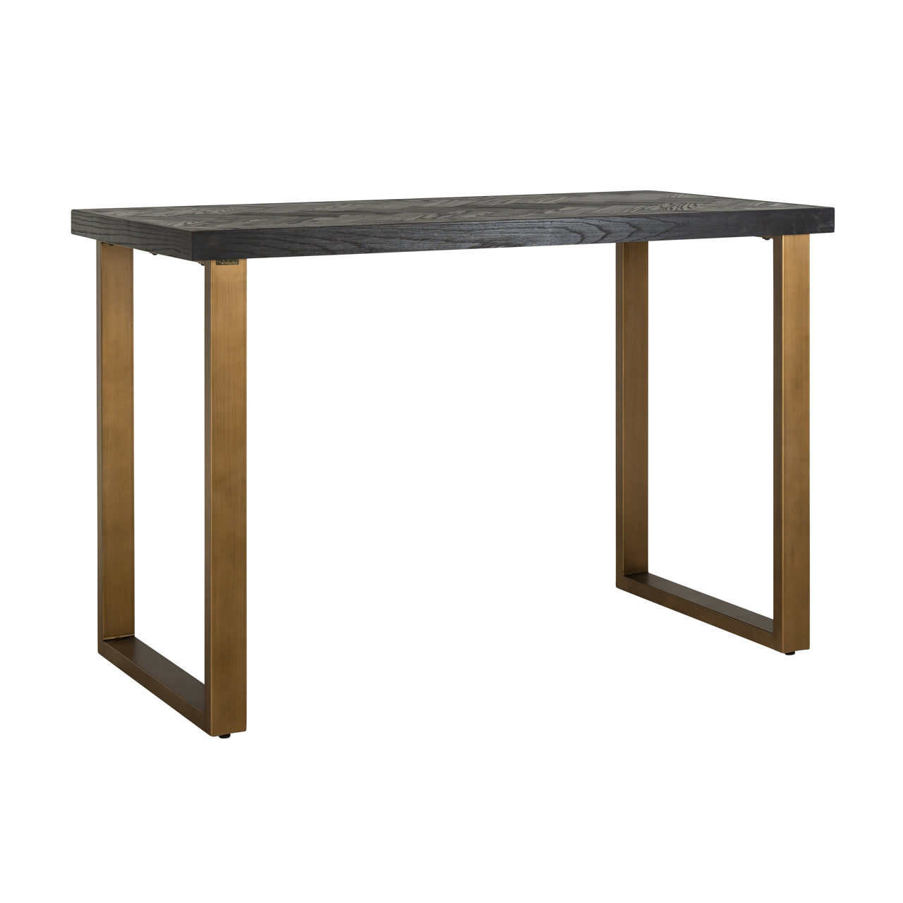 Bartisch aus schwarzem Messing (schwarz rustikal)