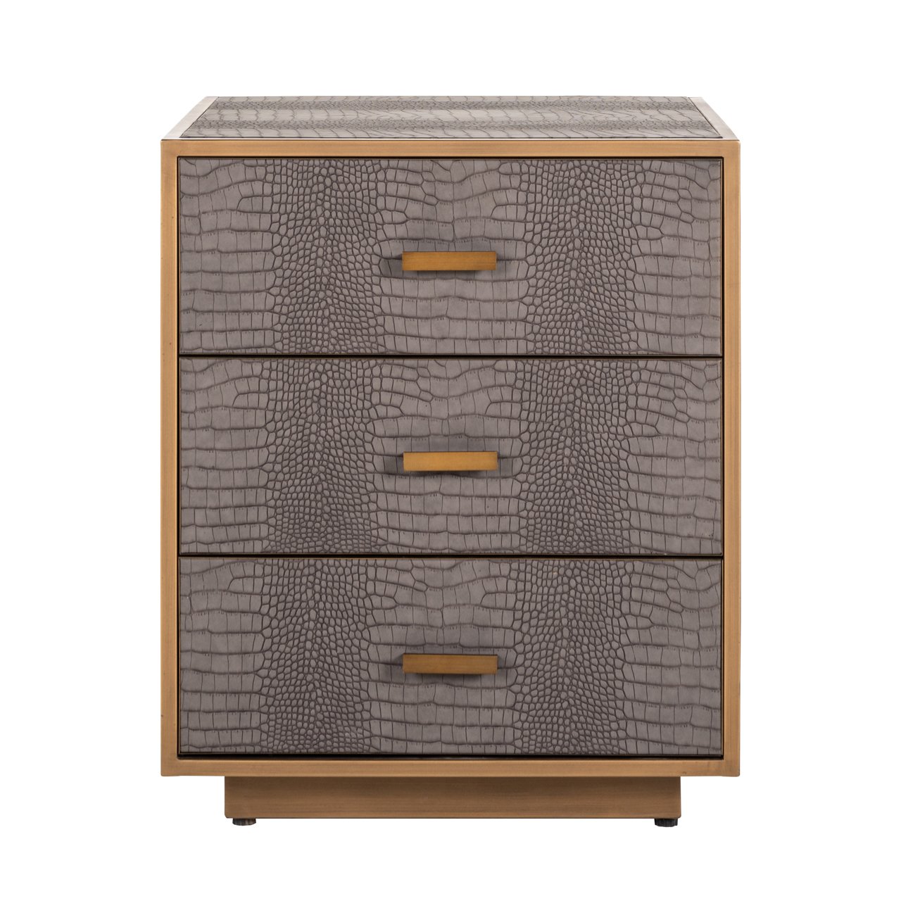 Nightstand Classio brushed gold