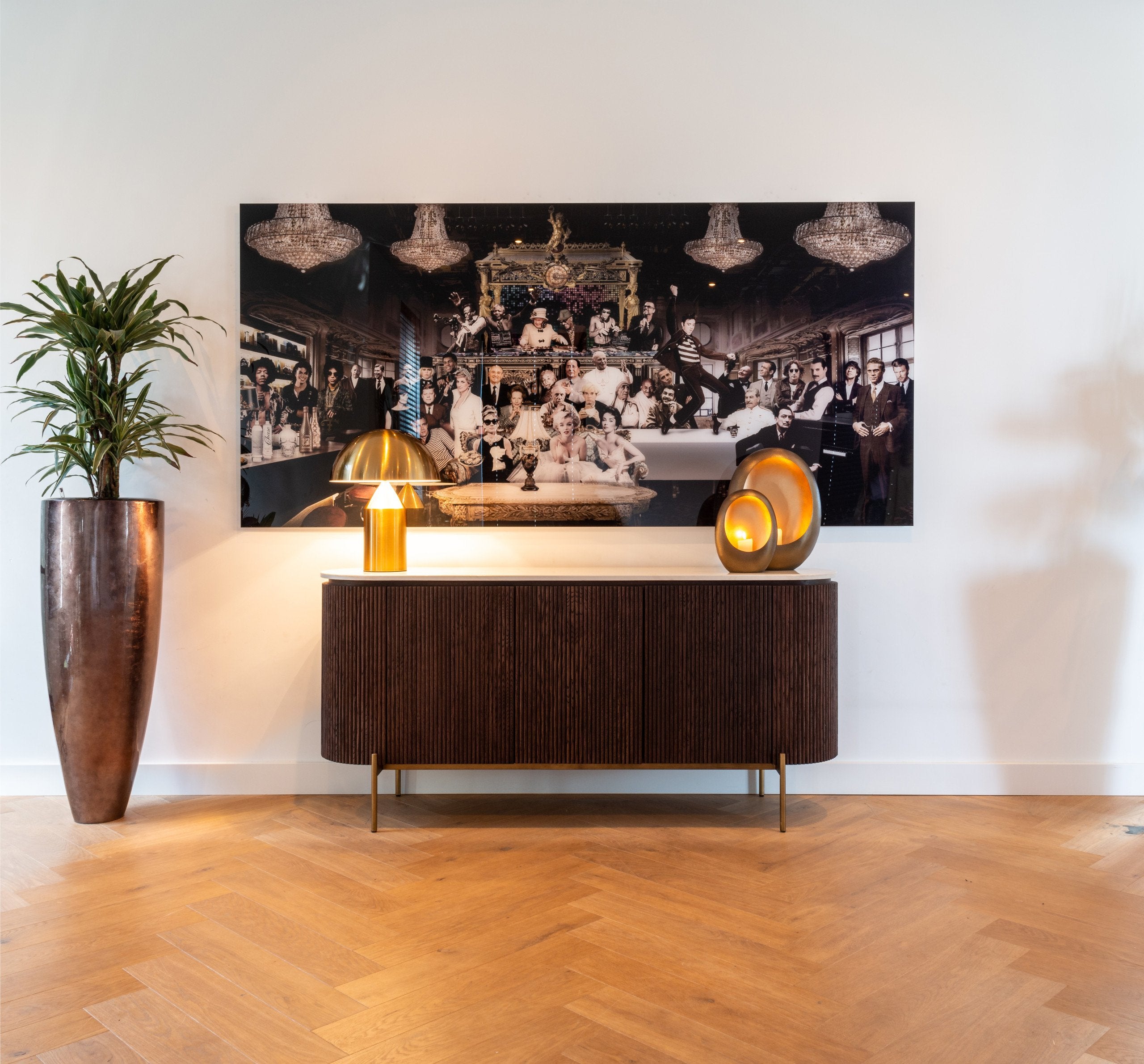 Sideboard Barkley brushed gold