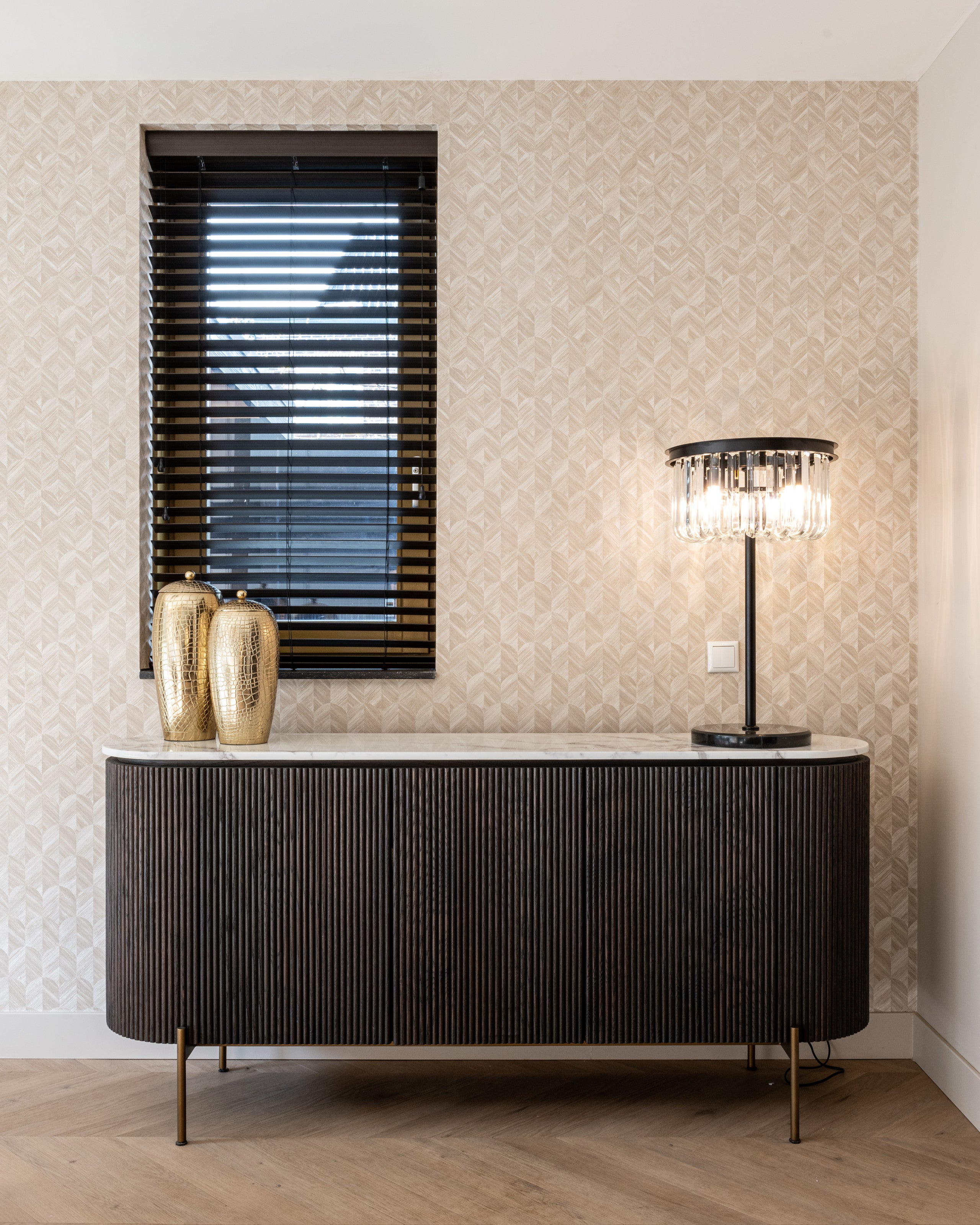 Storage box Marieke gold large