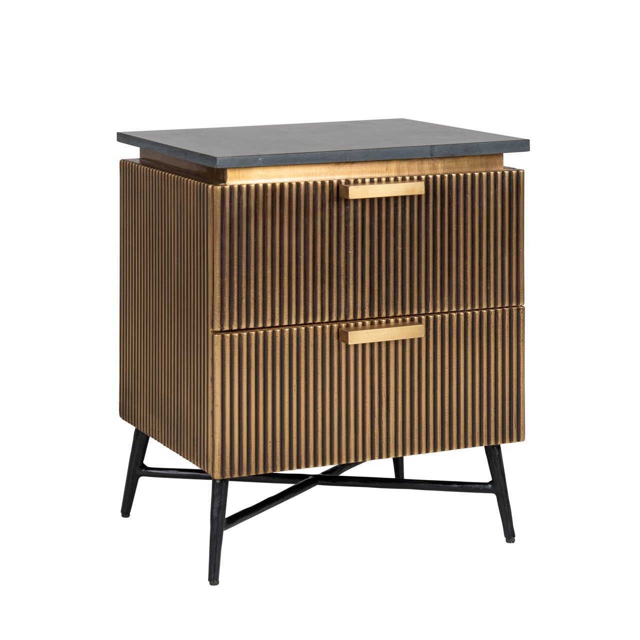 Nightstand Ironville gold