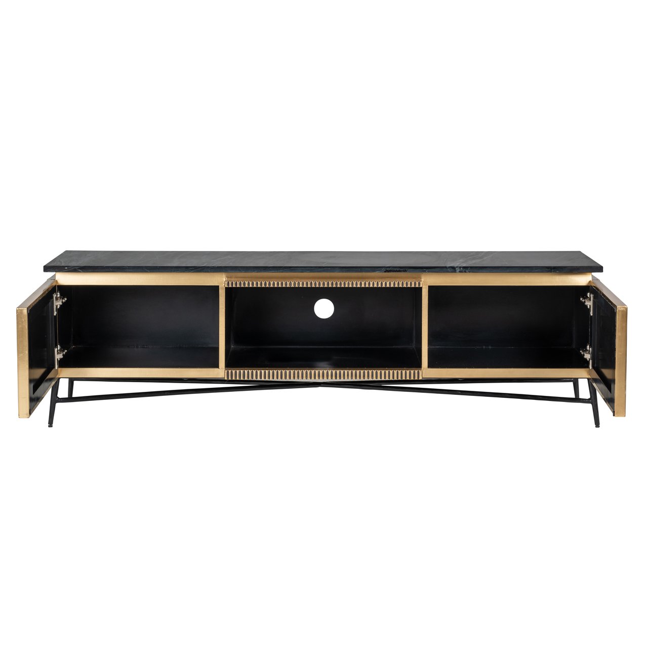 TV cabinet Ironville gold