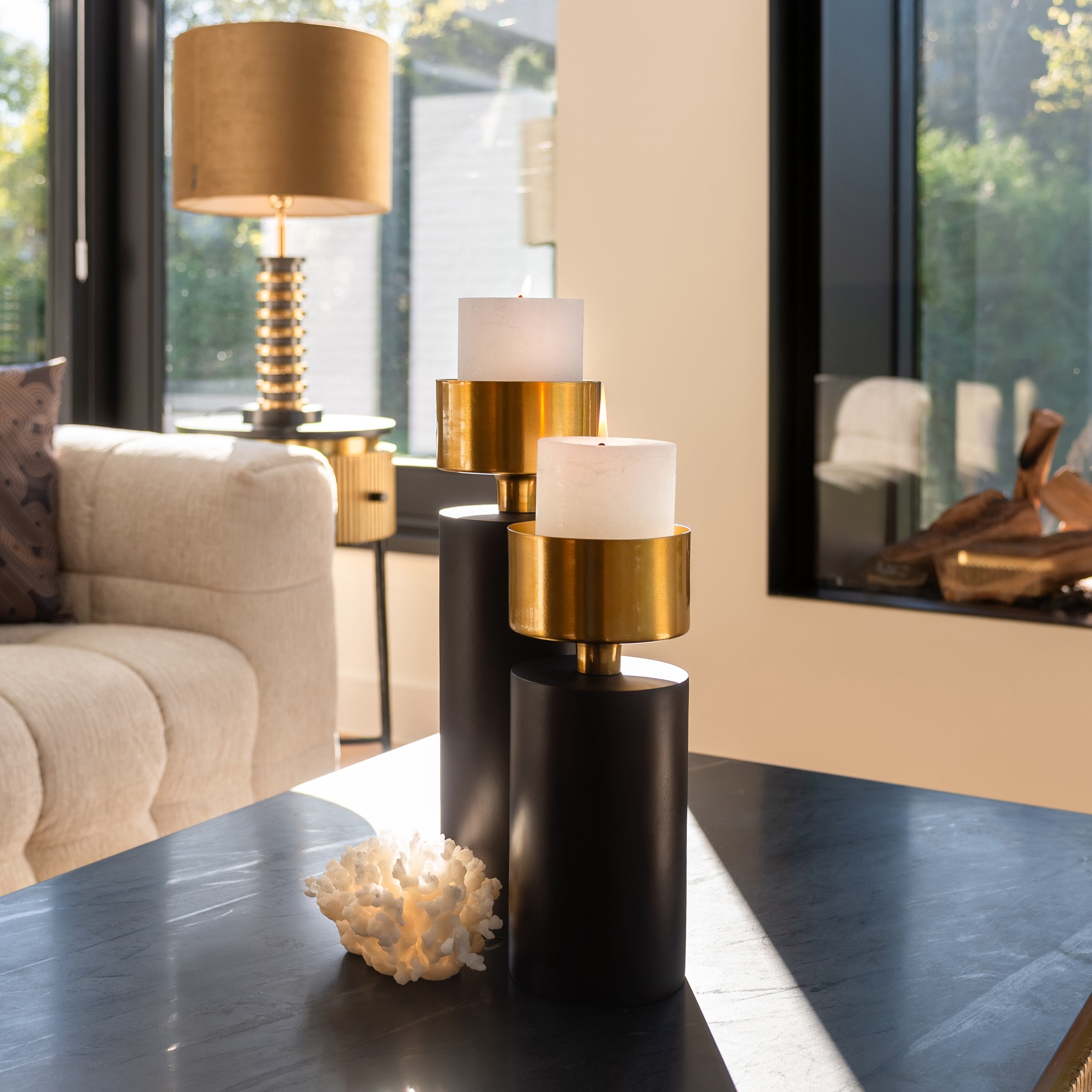 Coffee table Ironville gold