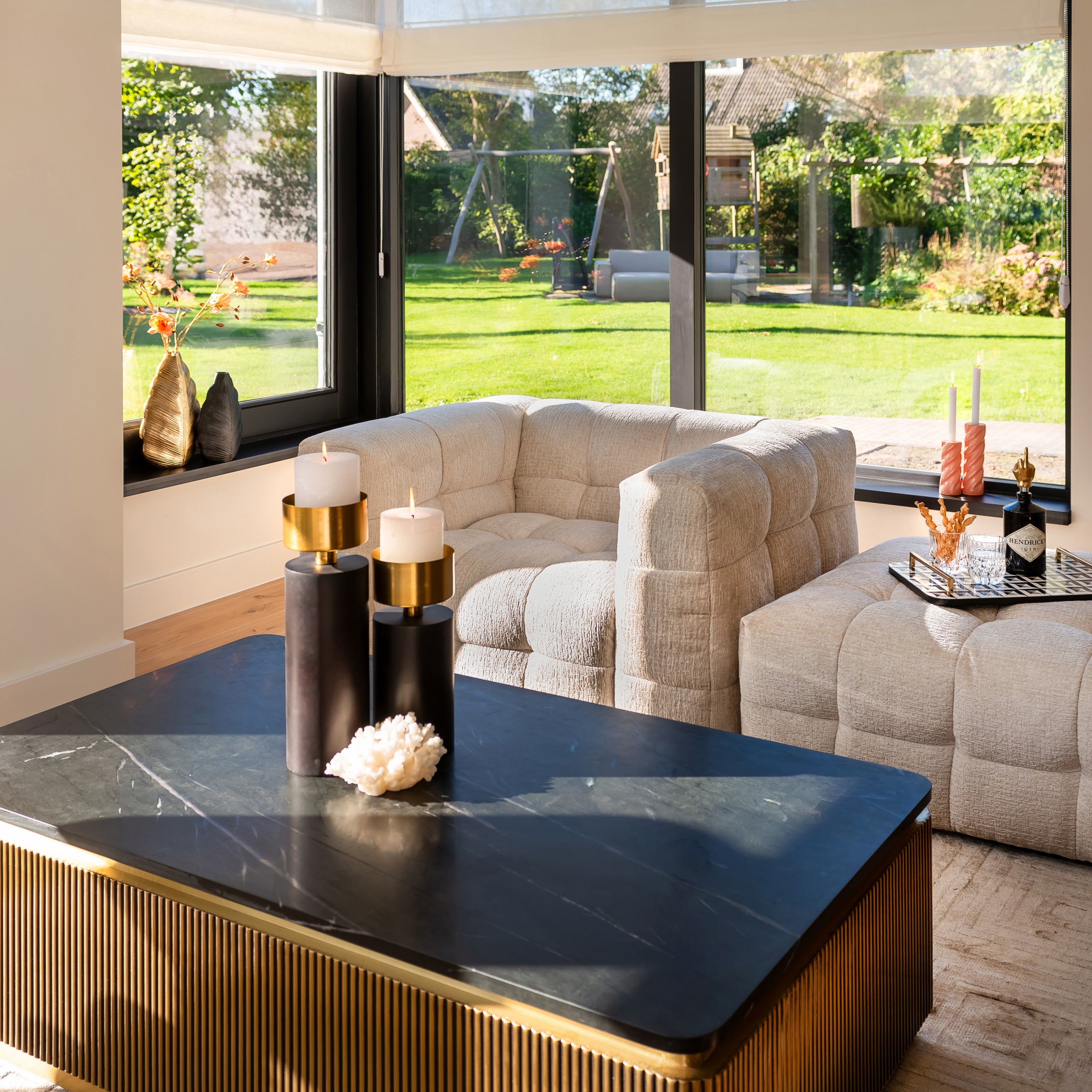 Couchtisch Ironville (Gold)