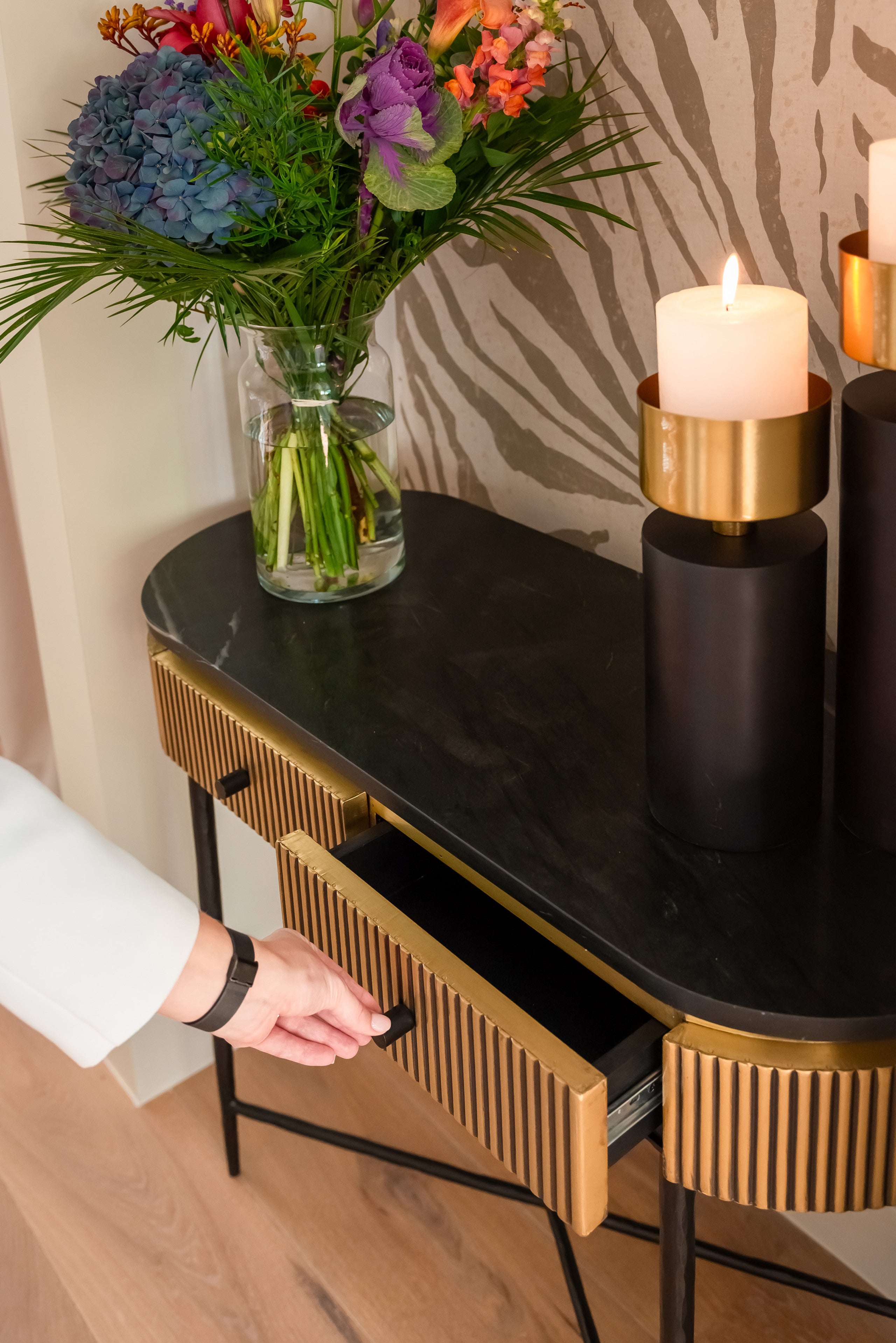 Sideboard Ironville gold