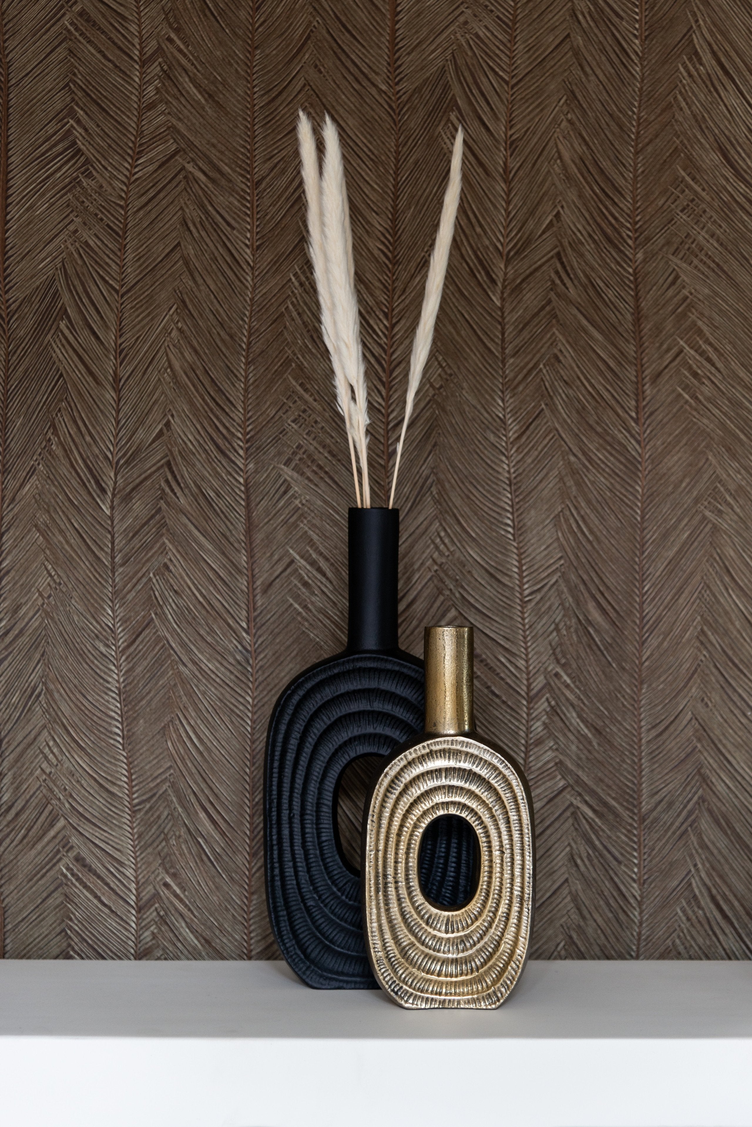 Vase Emar black large