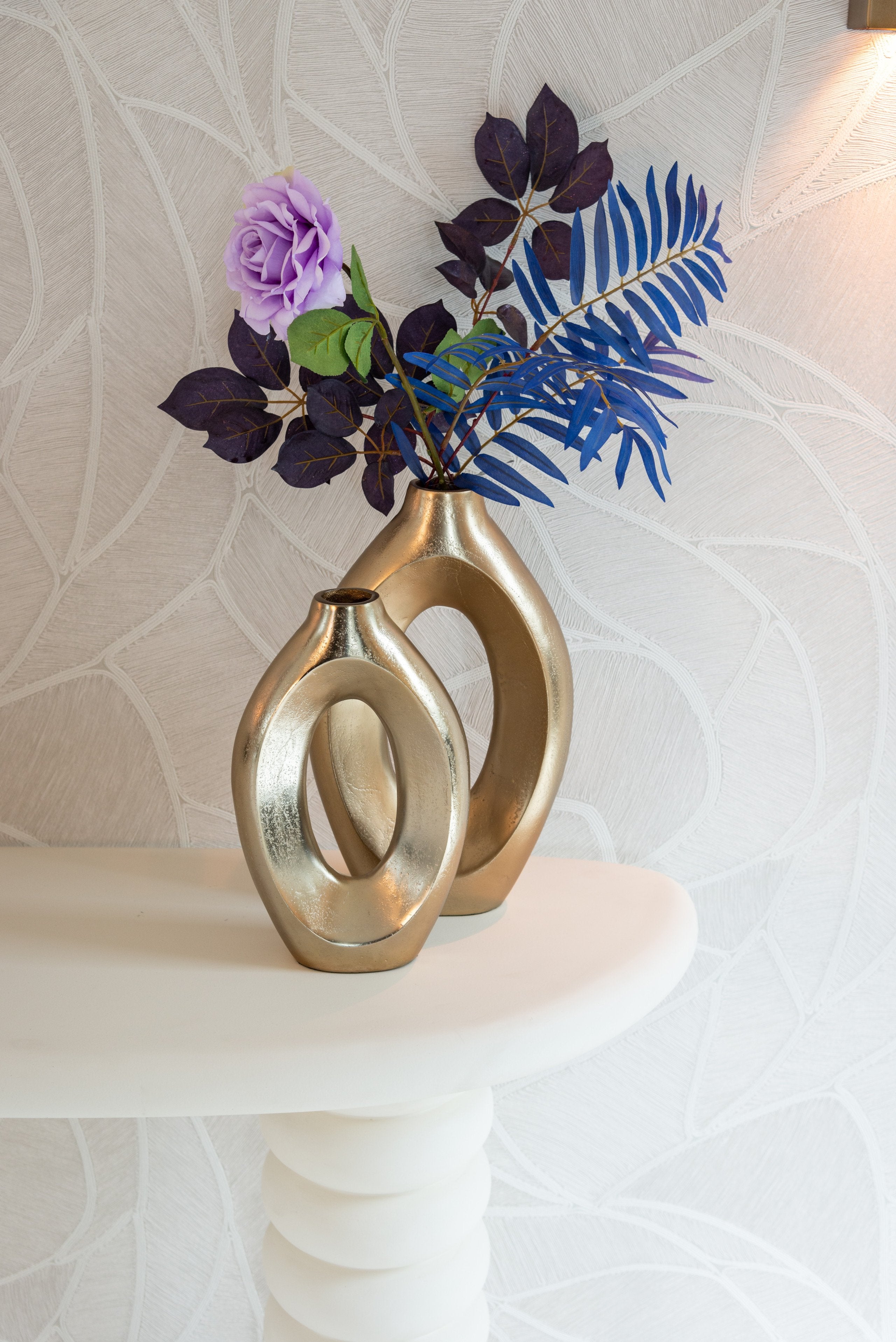 Console Bloomstone white 170