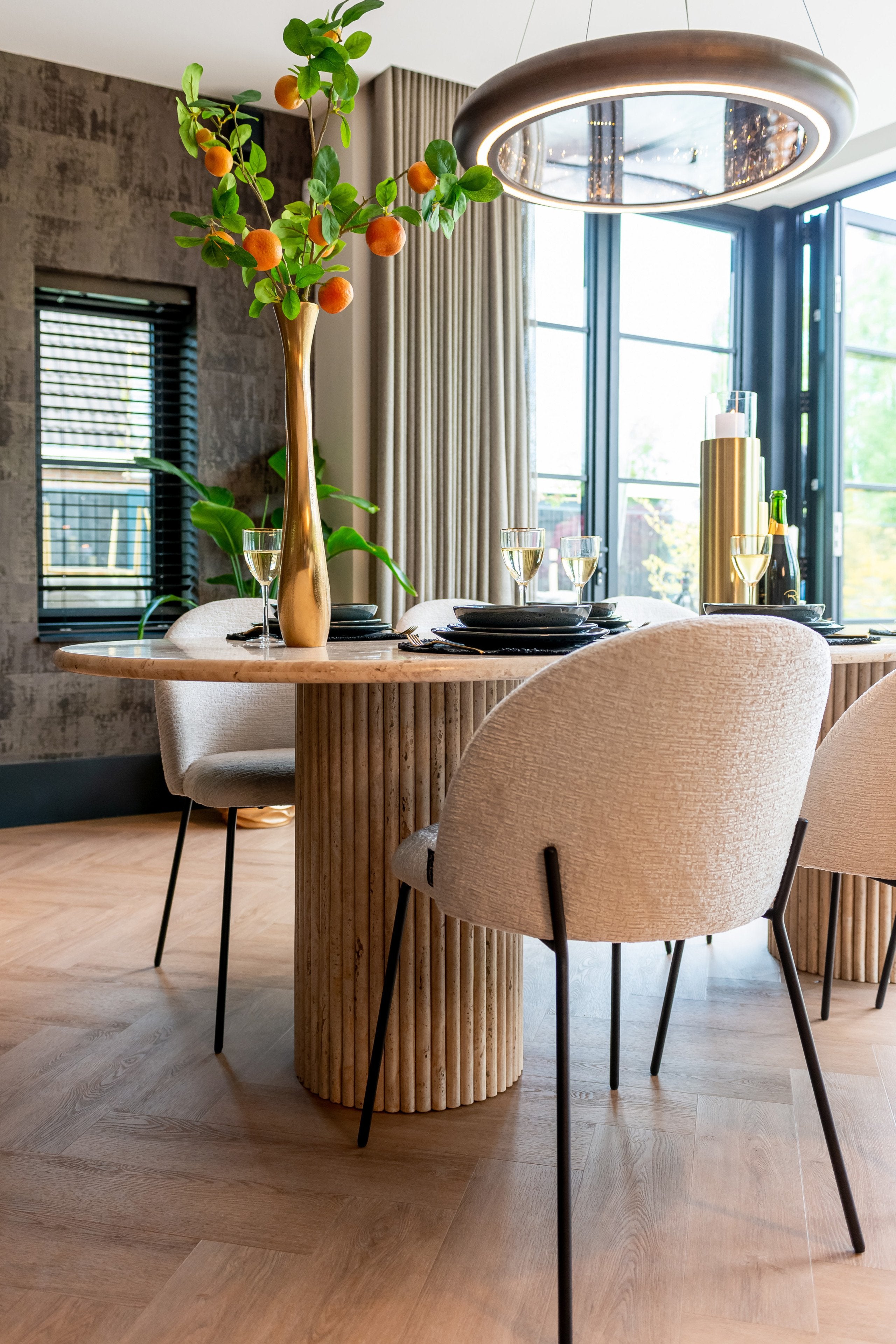 Dining chair Alyssa cream fusion (Set of 2)