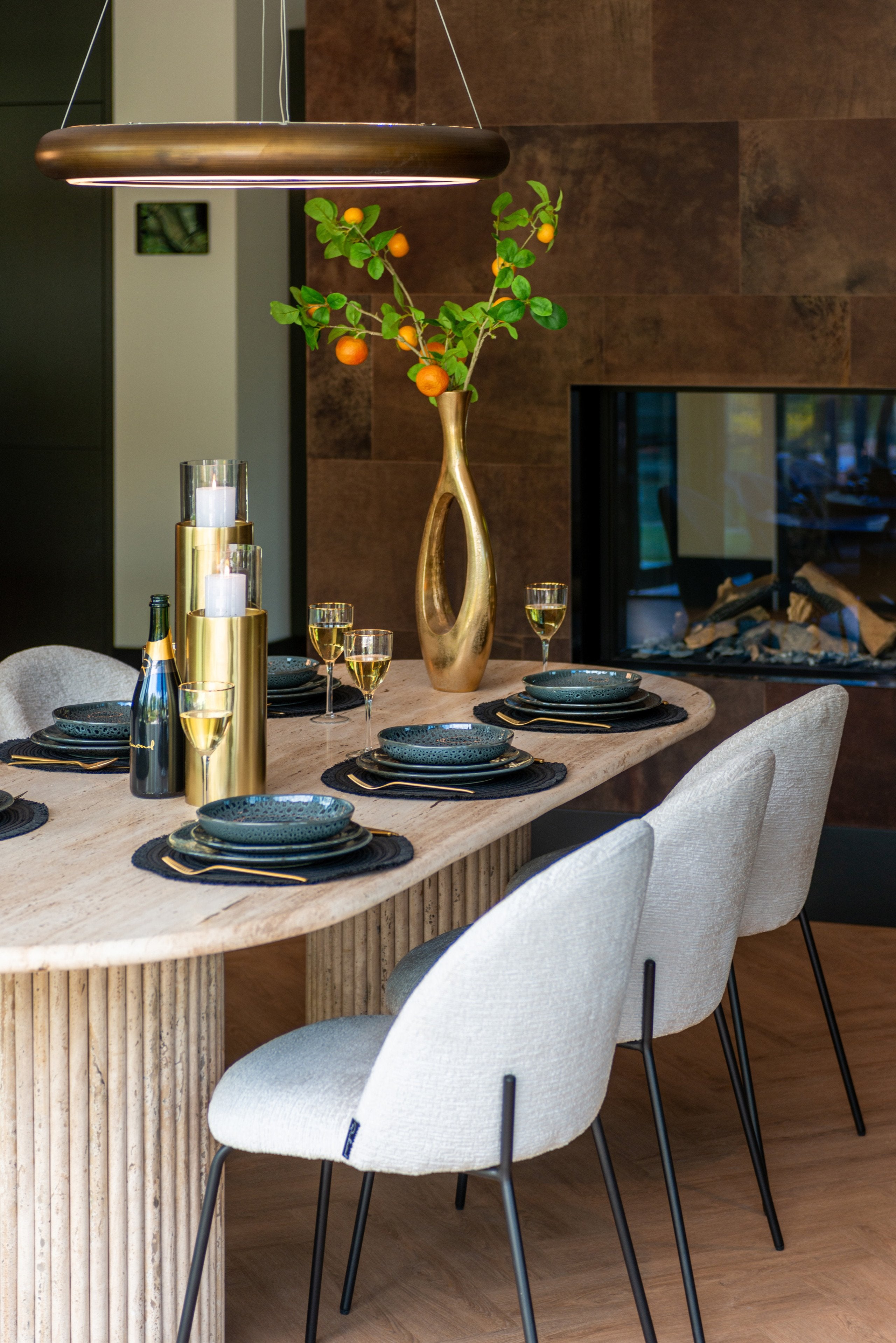 Dining chair Alyssa cream fusion (Set of 2)