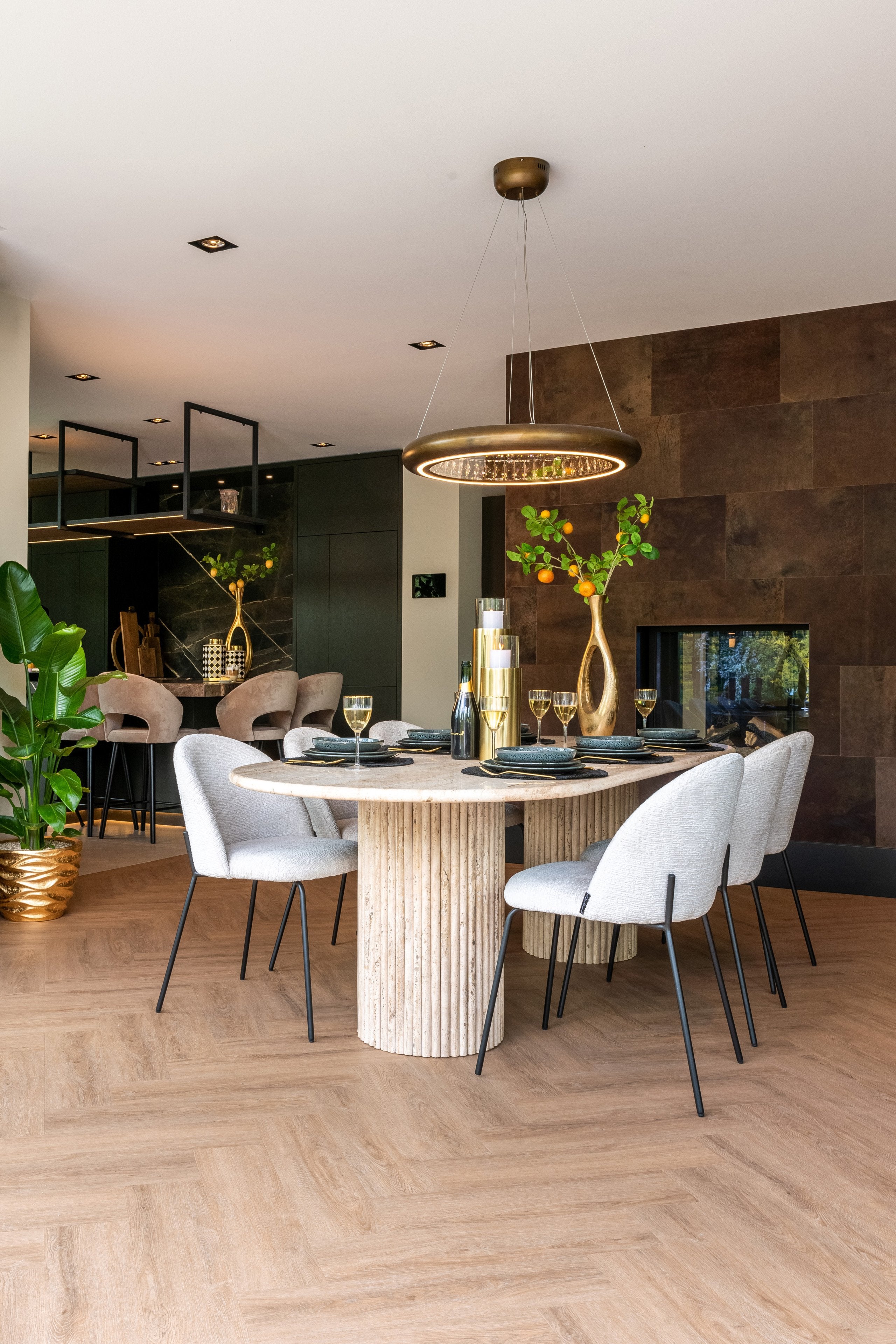 Dining chair Alyssa cream fusion (Set of 2)