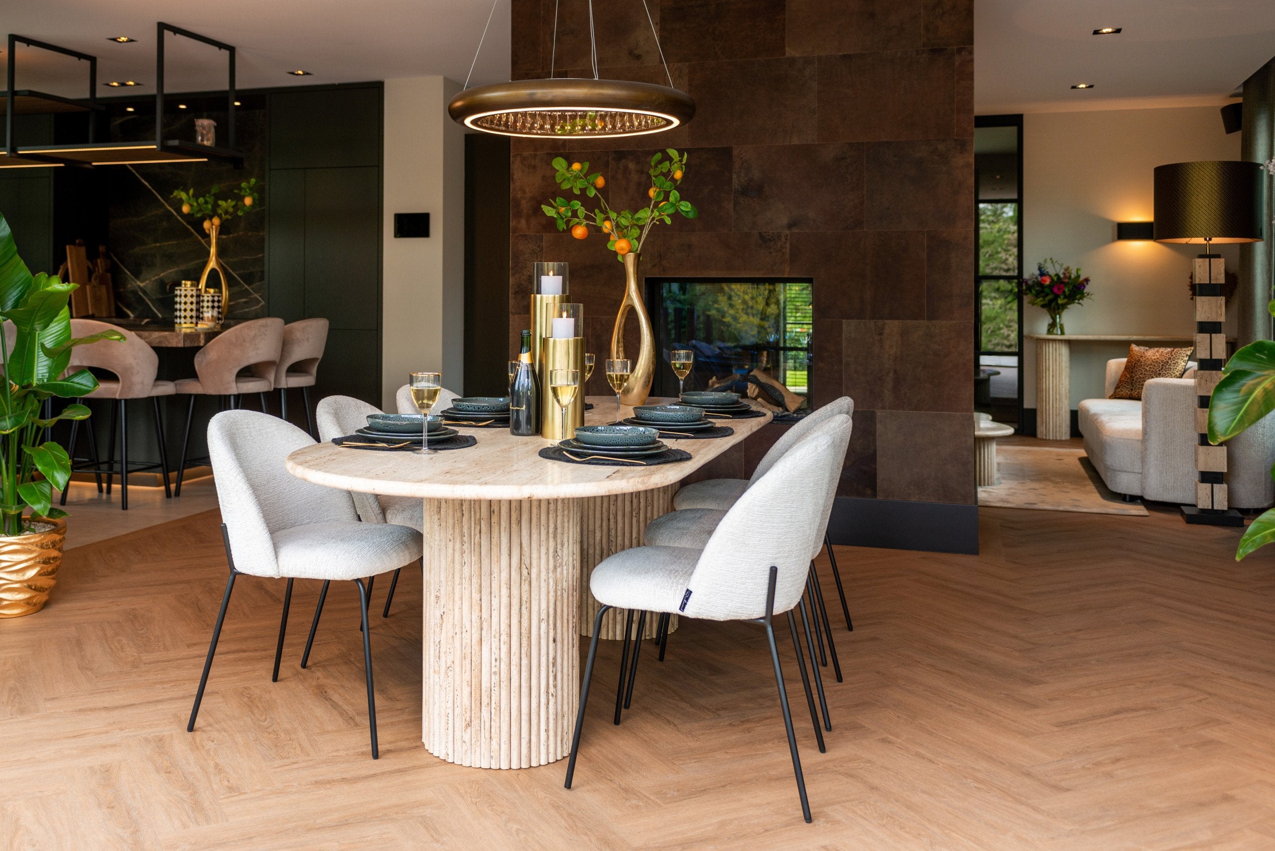 Dining chair Alyssa cream fusion (Set of 2)