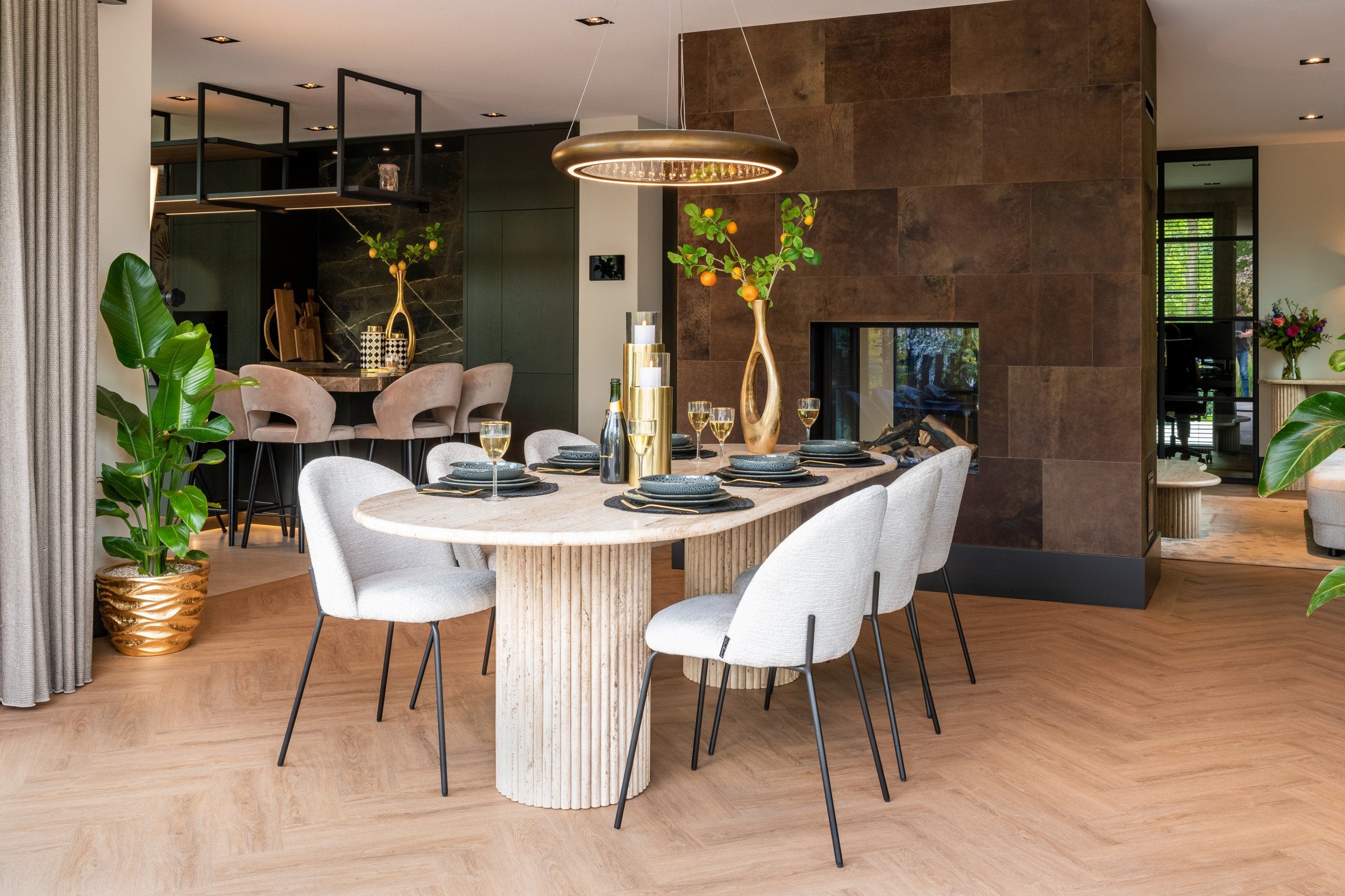 Dining chair Alyssa cream fusion (Set of 2)