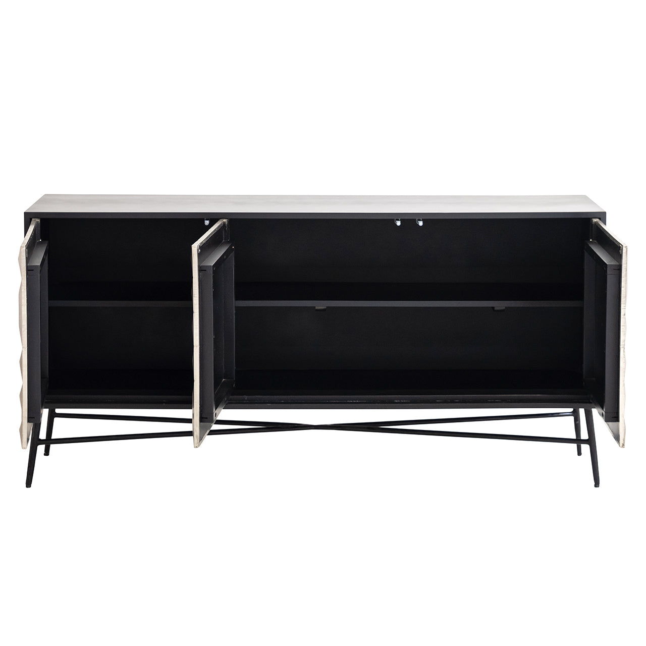 Dressoir Tetro zilver