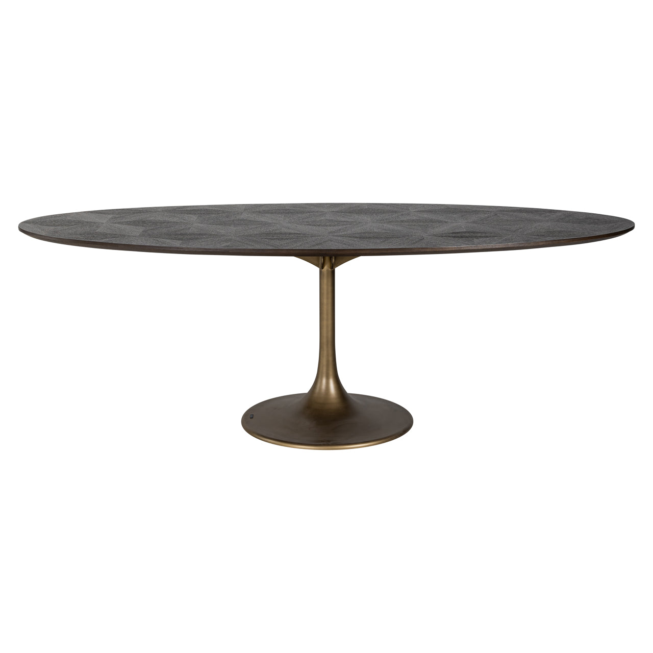 Dining table Luxor brown oval 230
