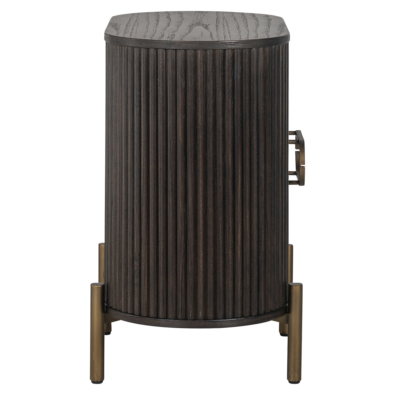 Nightstand Luxor brown
