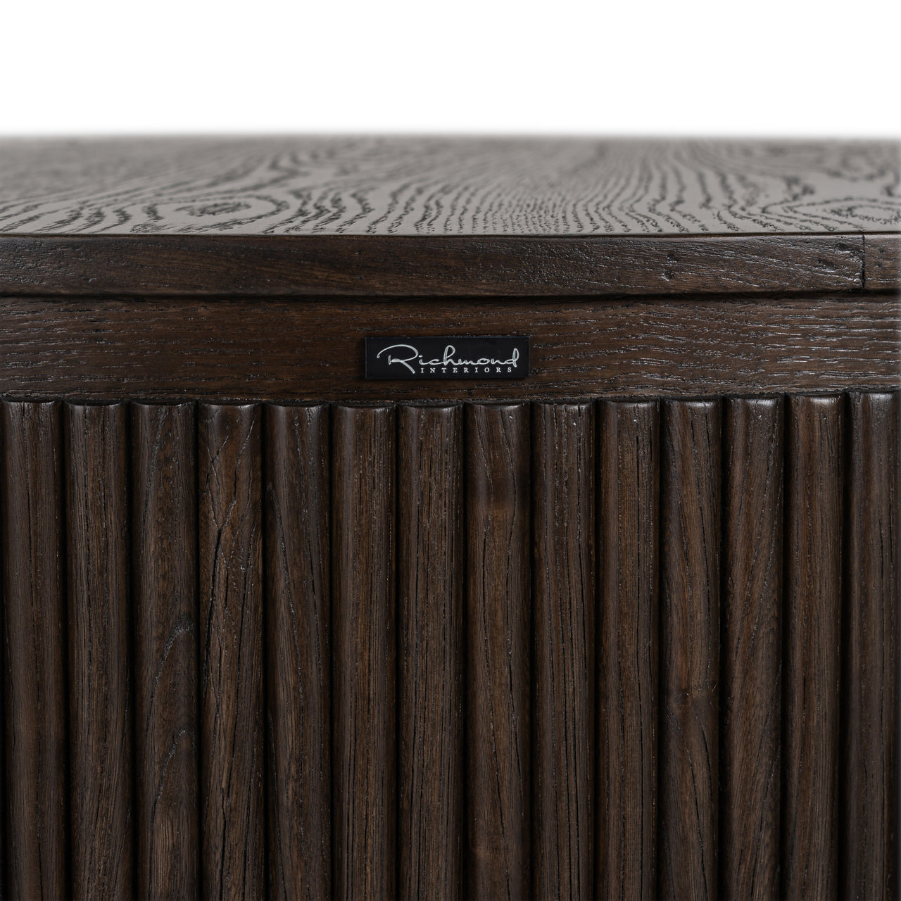 Coffee table Luxor brown 95Ø