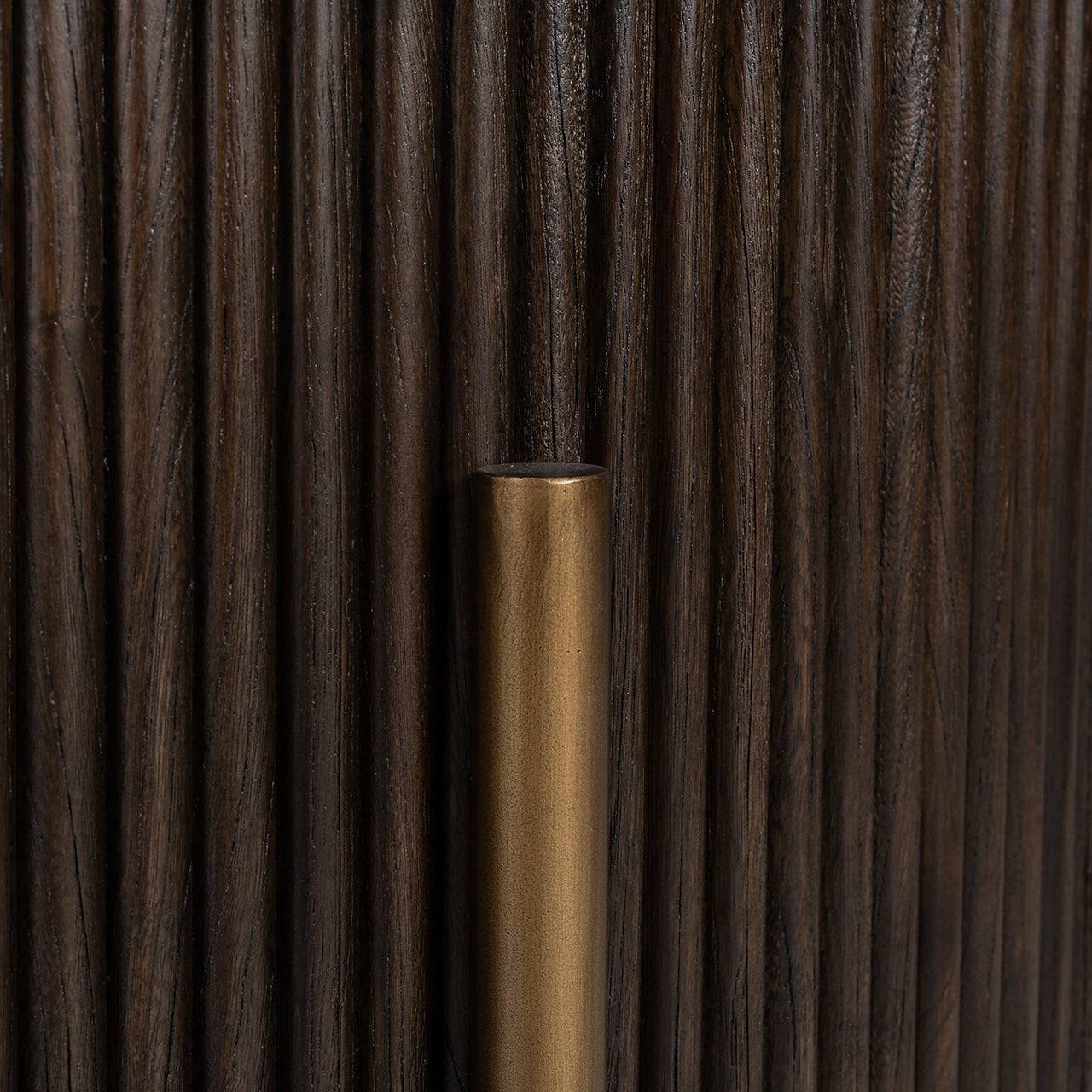 Coffee table Luxor 95Ø (Brown)