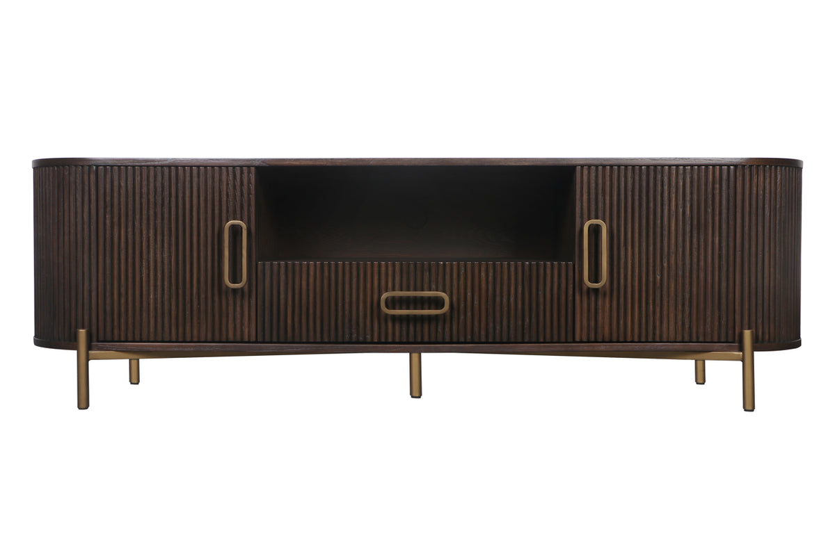 TV cabinet Luxor brown