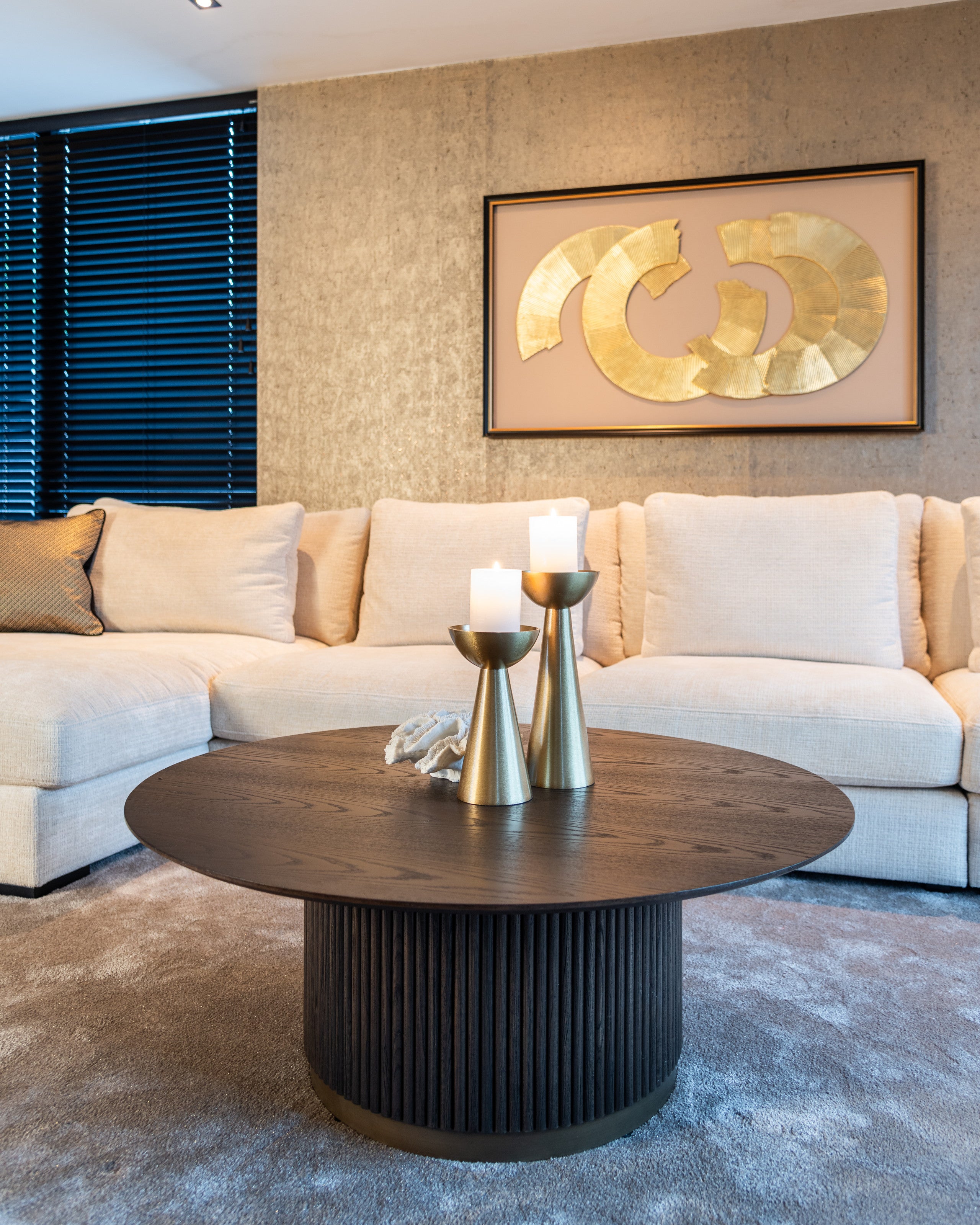 Wall art Eden black/gold