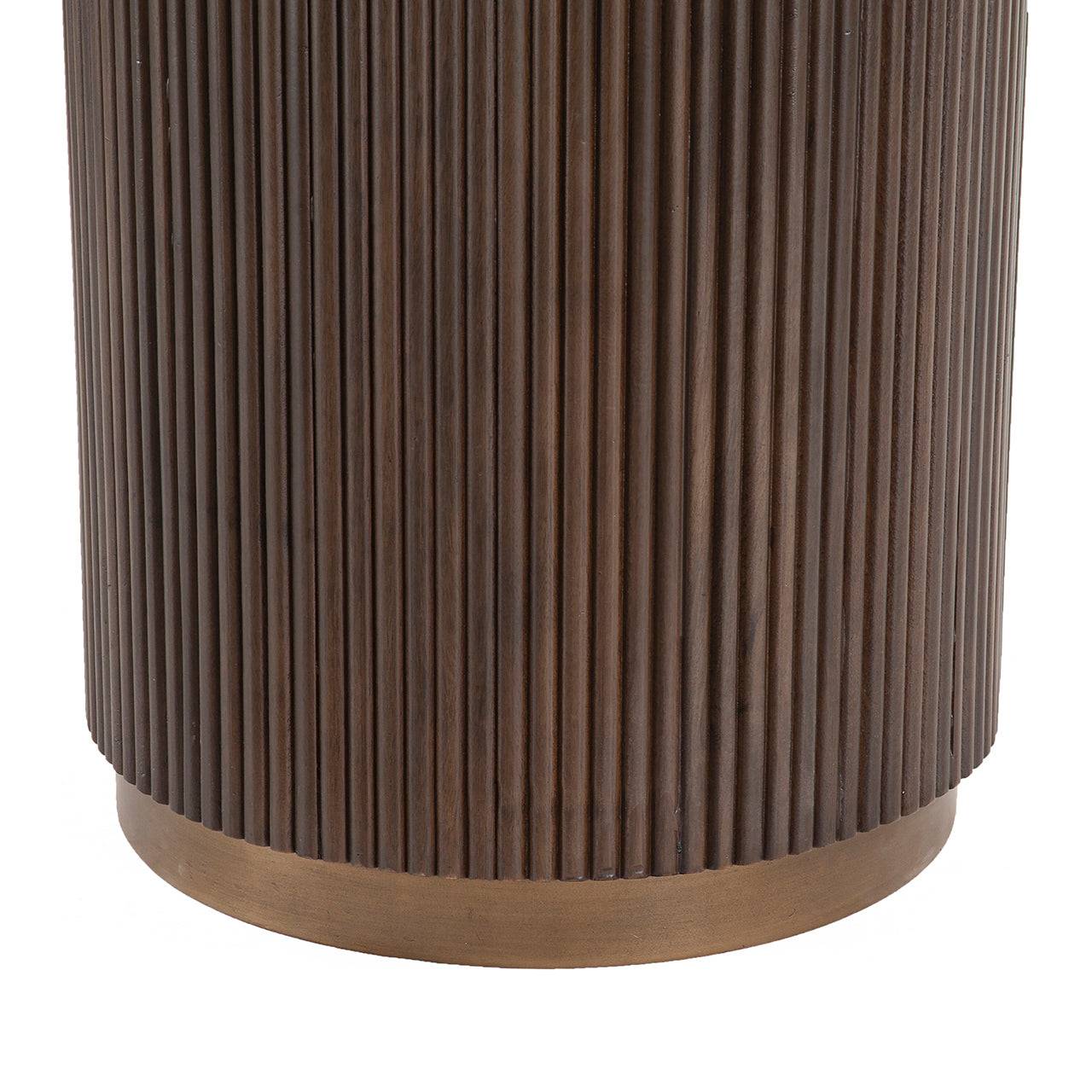Dining table Mayfield 120Ø (Brown)