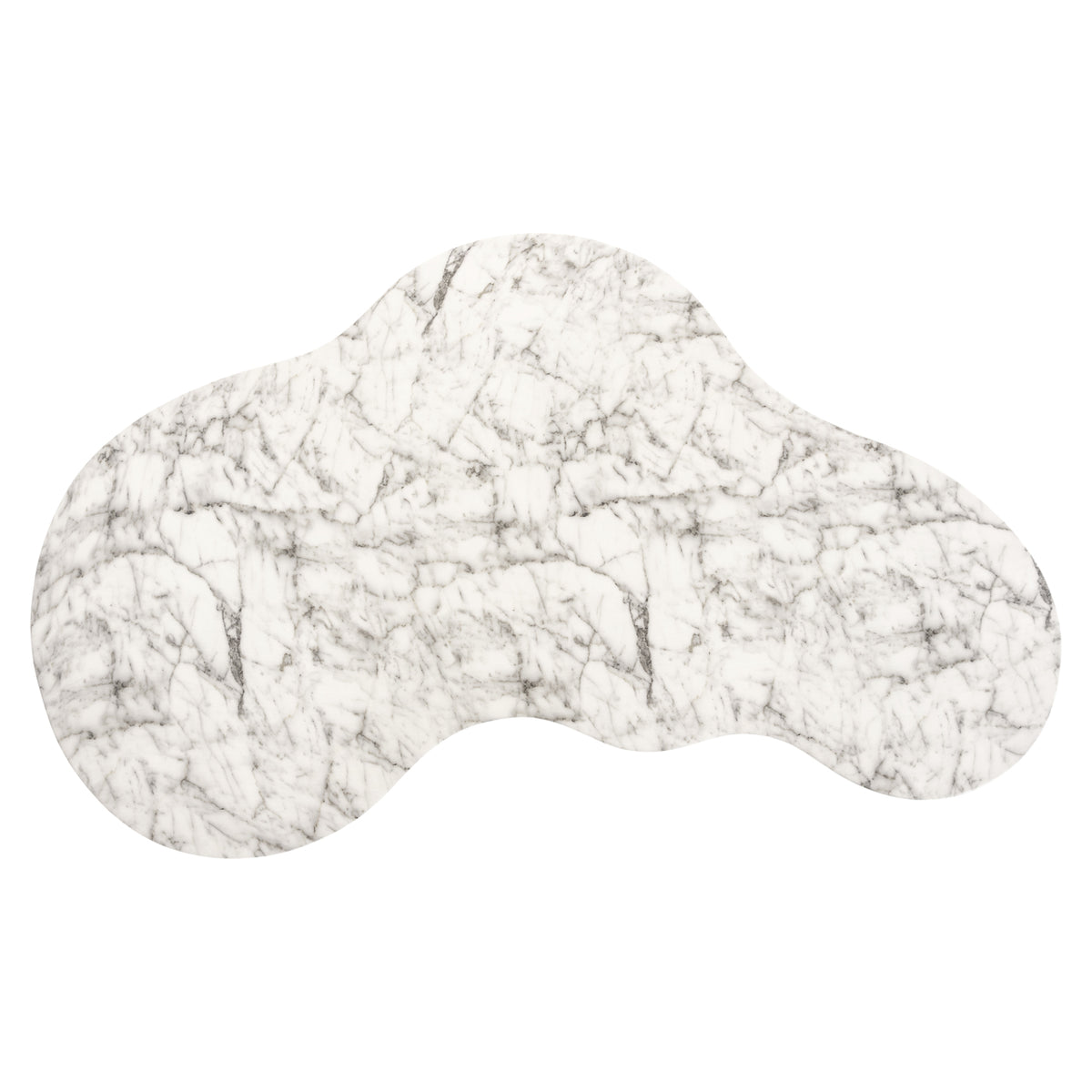 Outdoor coffee table Rockyard white marble look