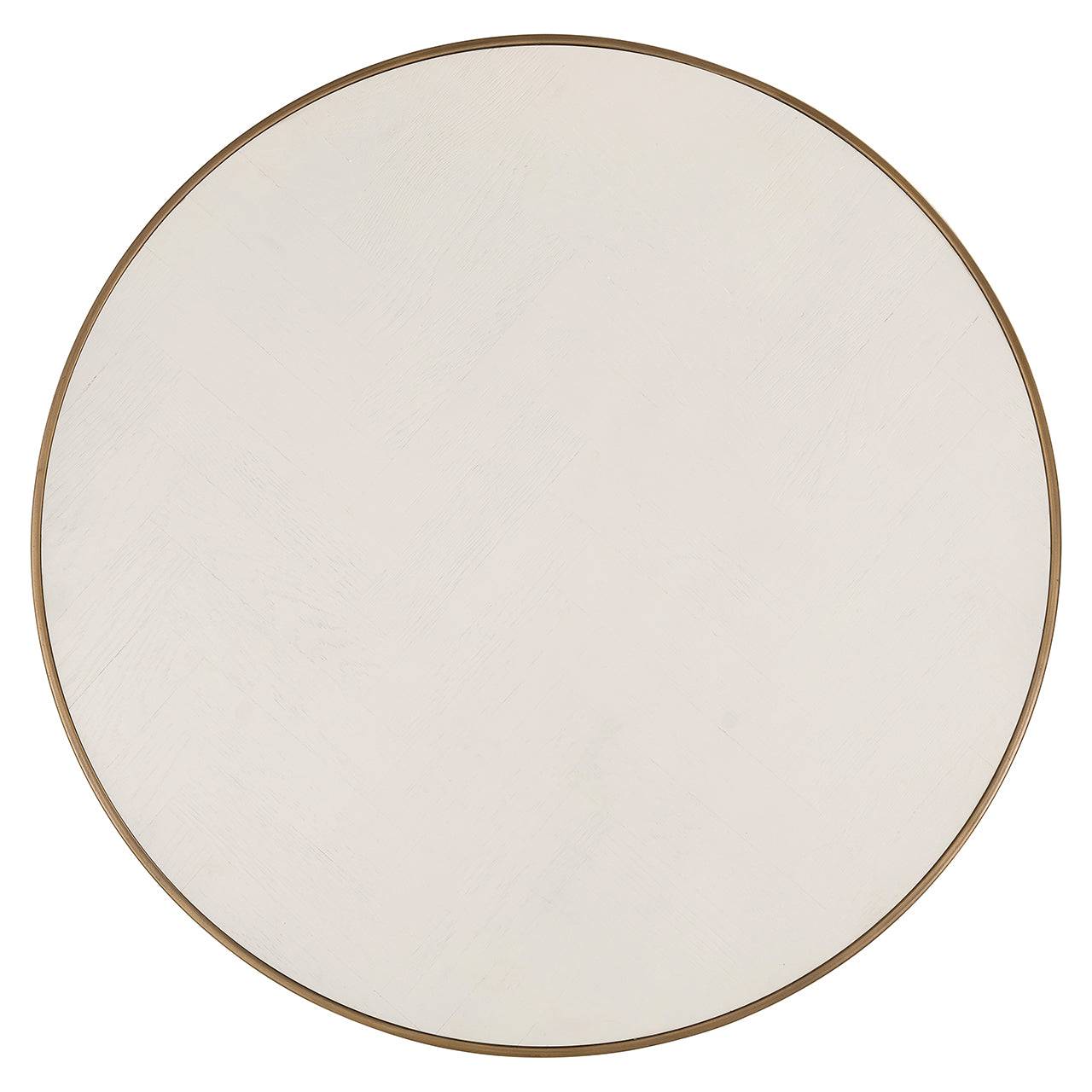 Coffee table Whitebone brass set of 2 (Verona Grey)