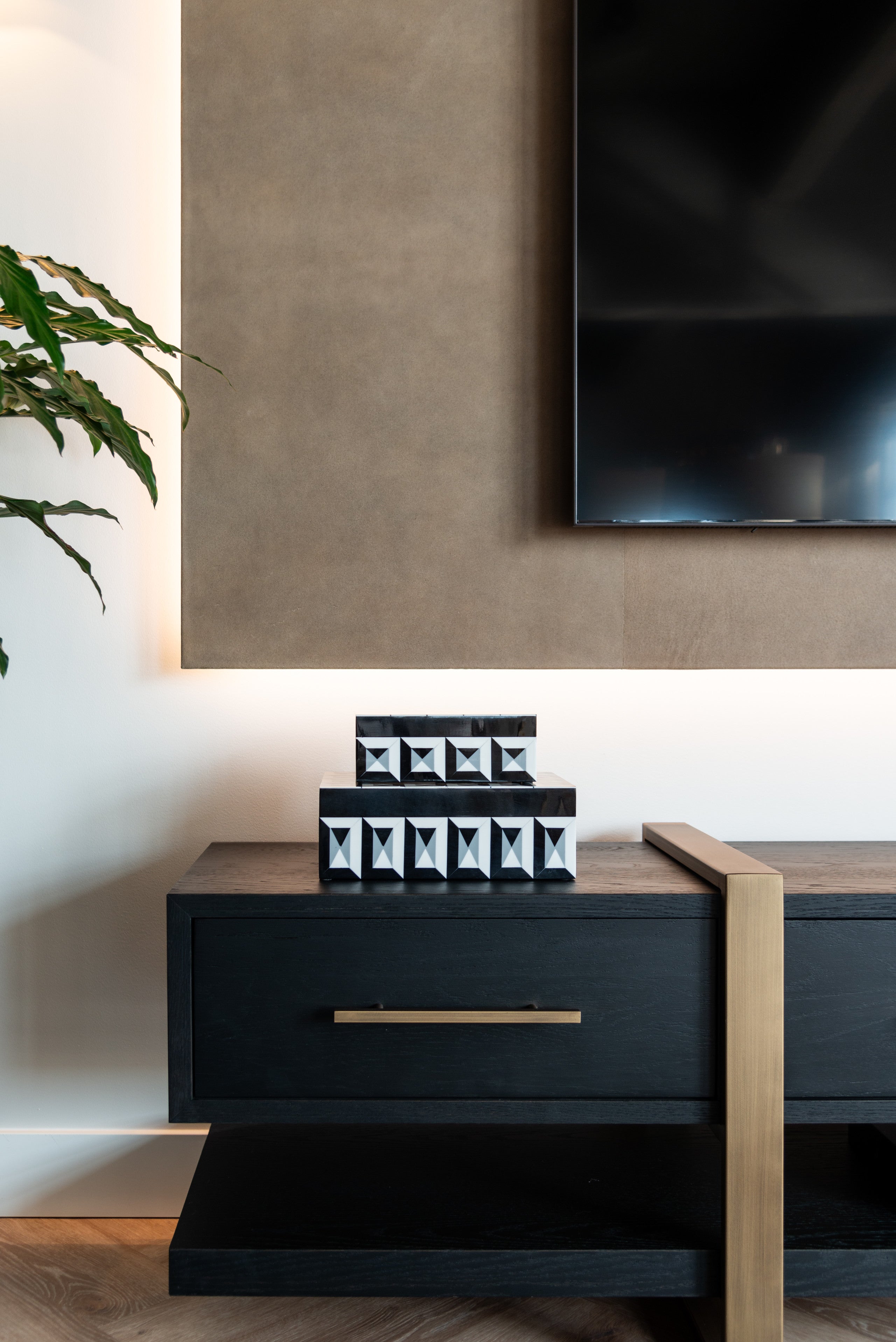 Storage box Vivy black small