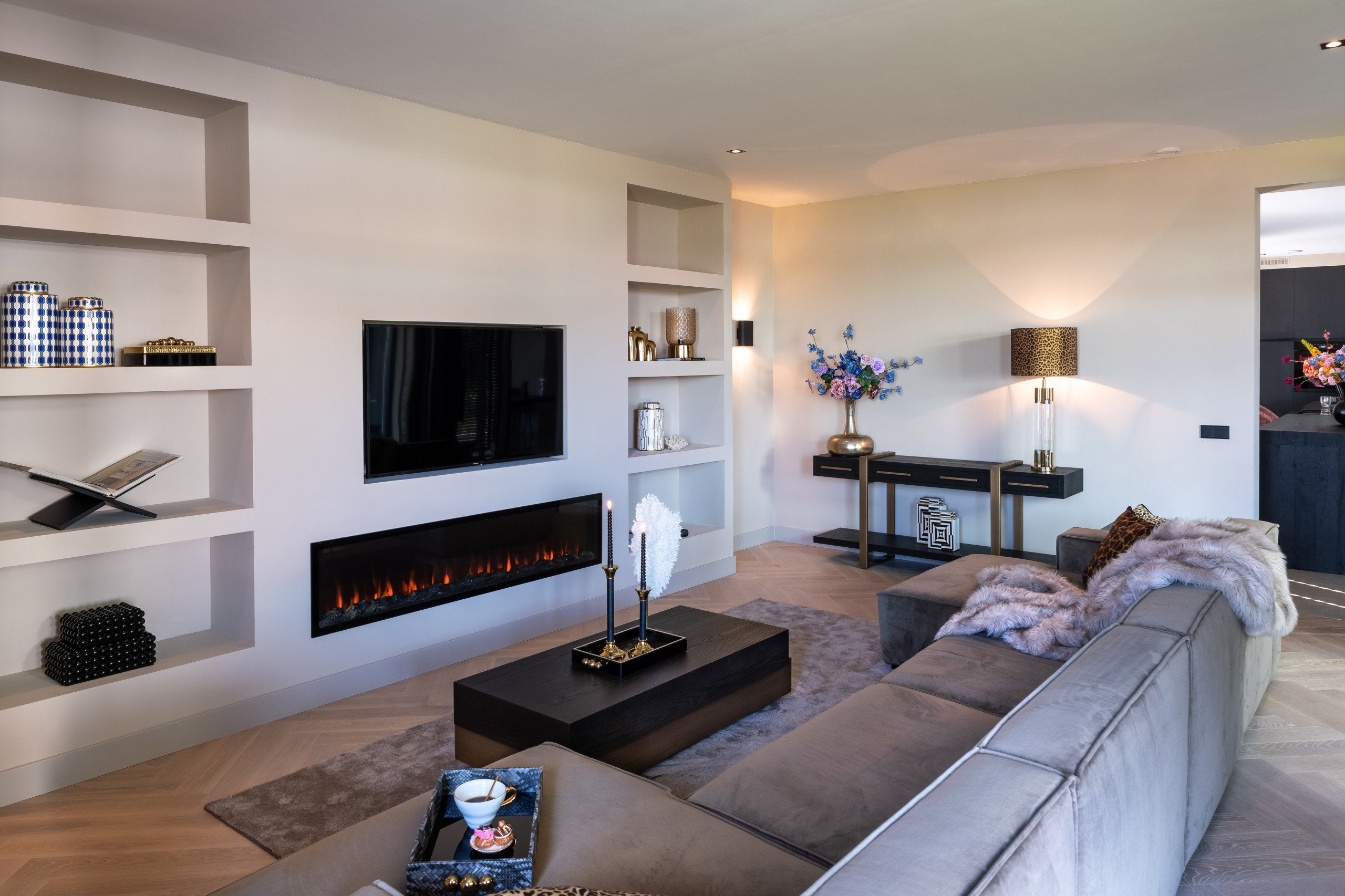 Coffee table Cambon dark coffee