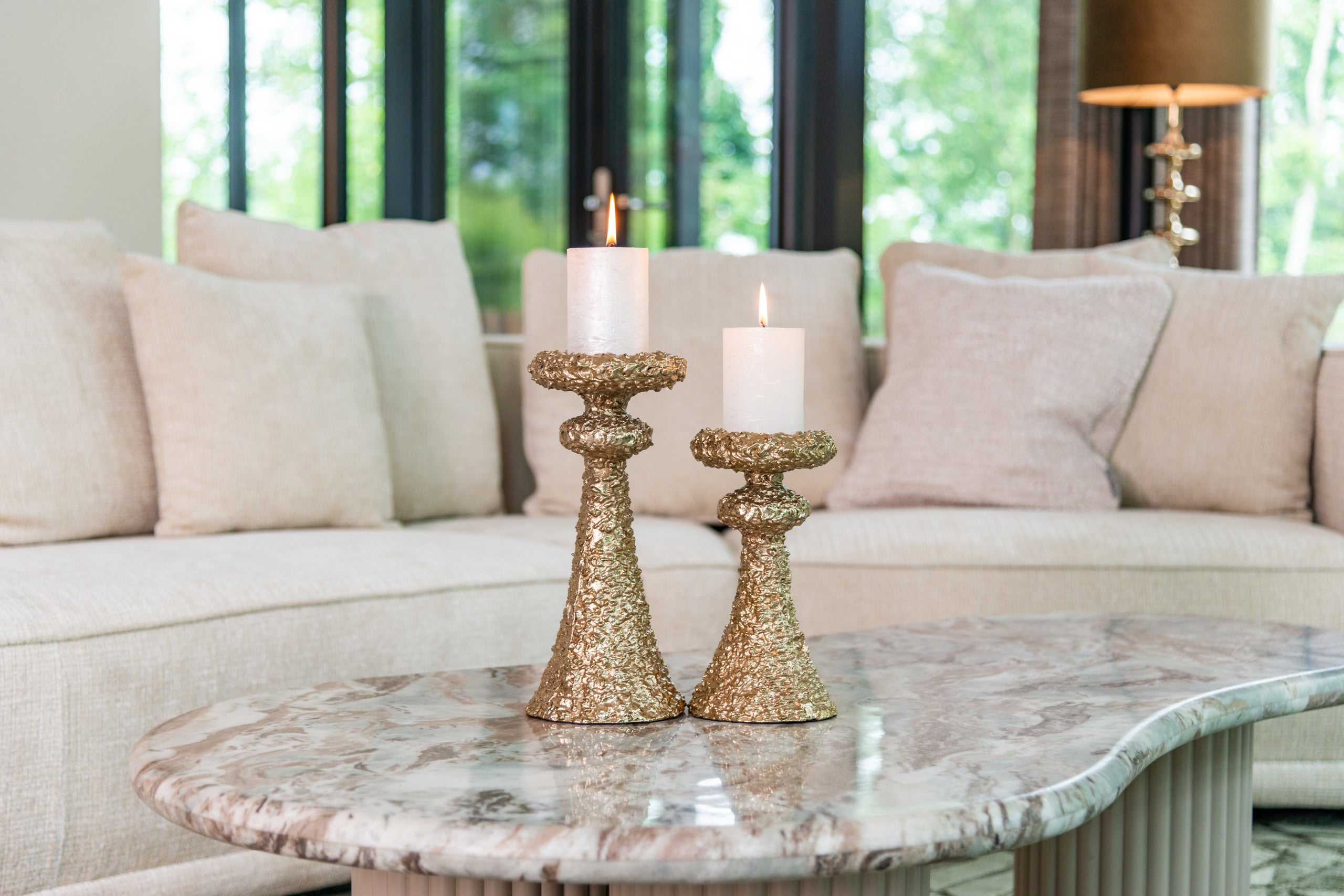 Coffee table Coronel Blush beige