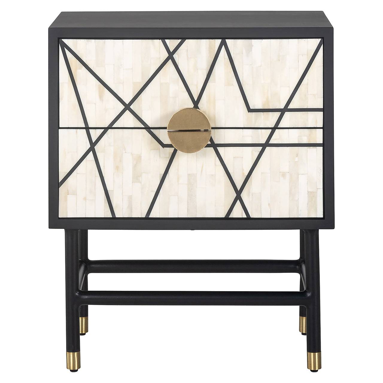 Nightstand Novas 2-drawers