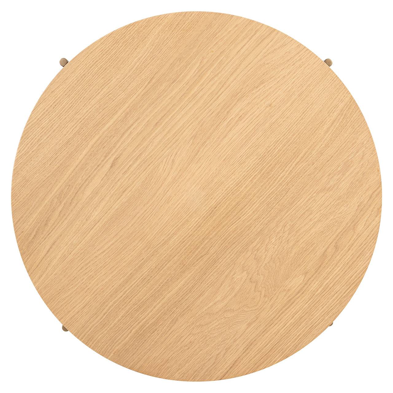 Coffee table Belfort 85Ø (Natural oak)